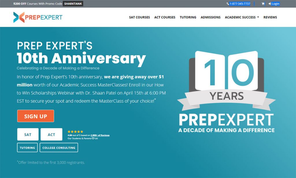 Prep Expert Homepage