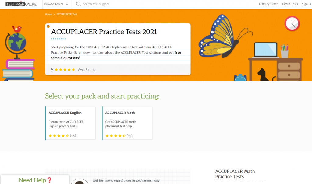 Test-Prep-Online Homepage
