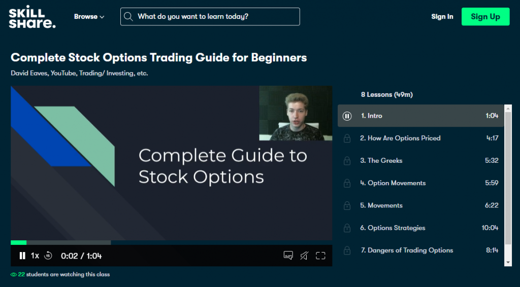 Complete Guide to Stock Options for Beginners on Skillshare