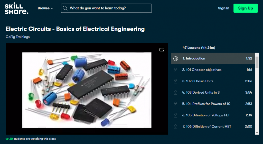 Electric Circuits - Basics of Electrical Engineering by Skillshare