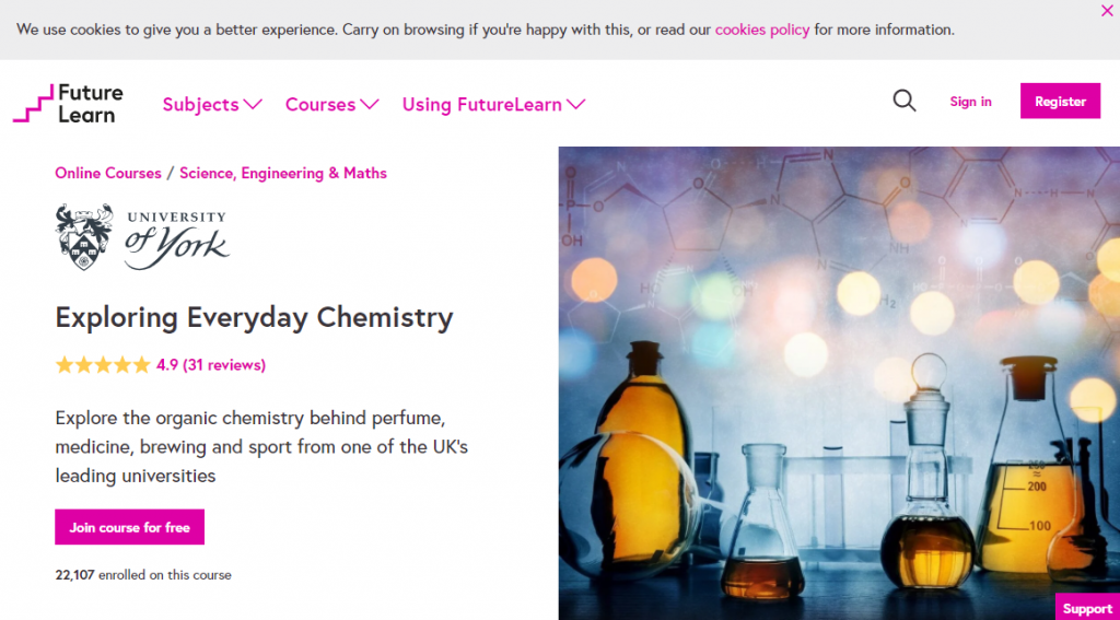Exploring Everyday Chemistry by FutureLearn