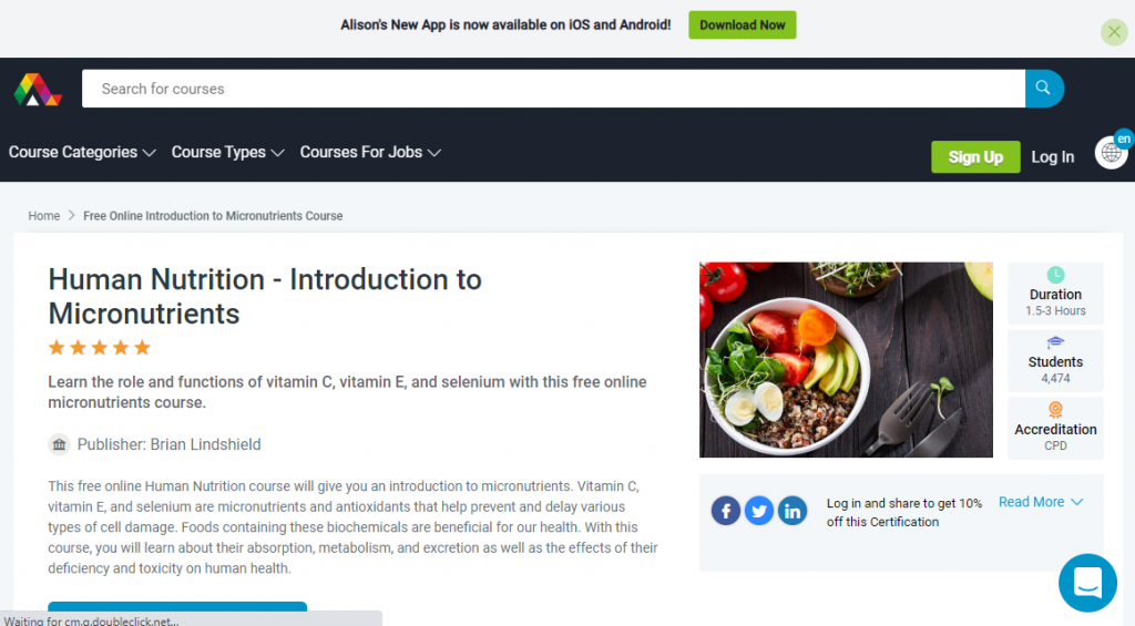 Human Nutritio- Introduction to Micronutrients, Revised