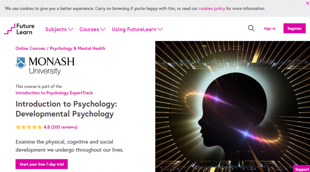 Introduction to Psychology Developmental Psychology on FutureLearn