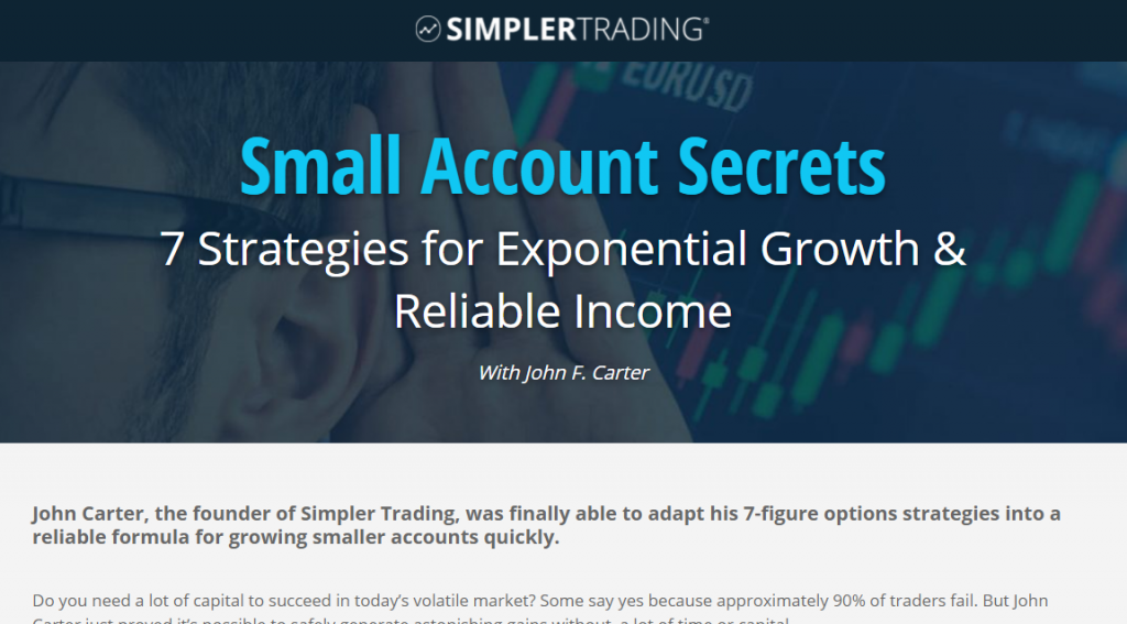 Small Account Secrets on Simpler Trading
