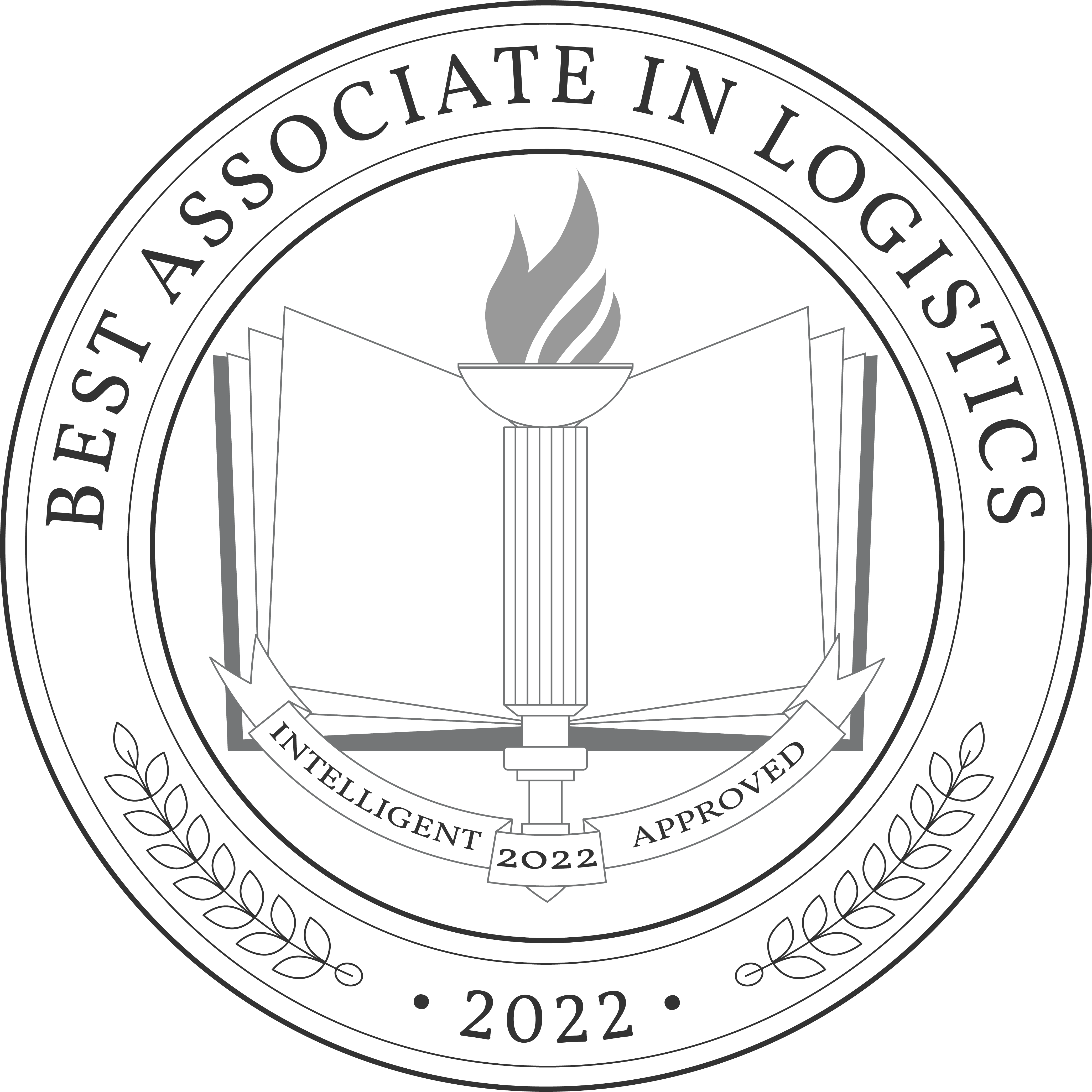 Best Online Associate in Logistics Programs Badge