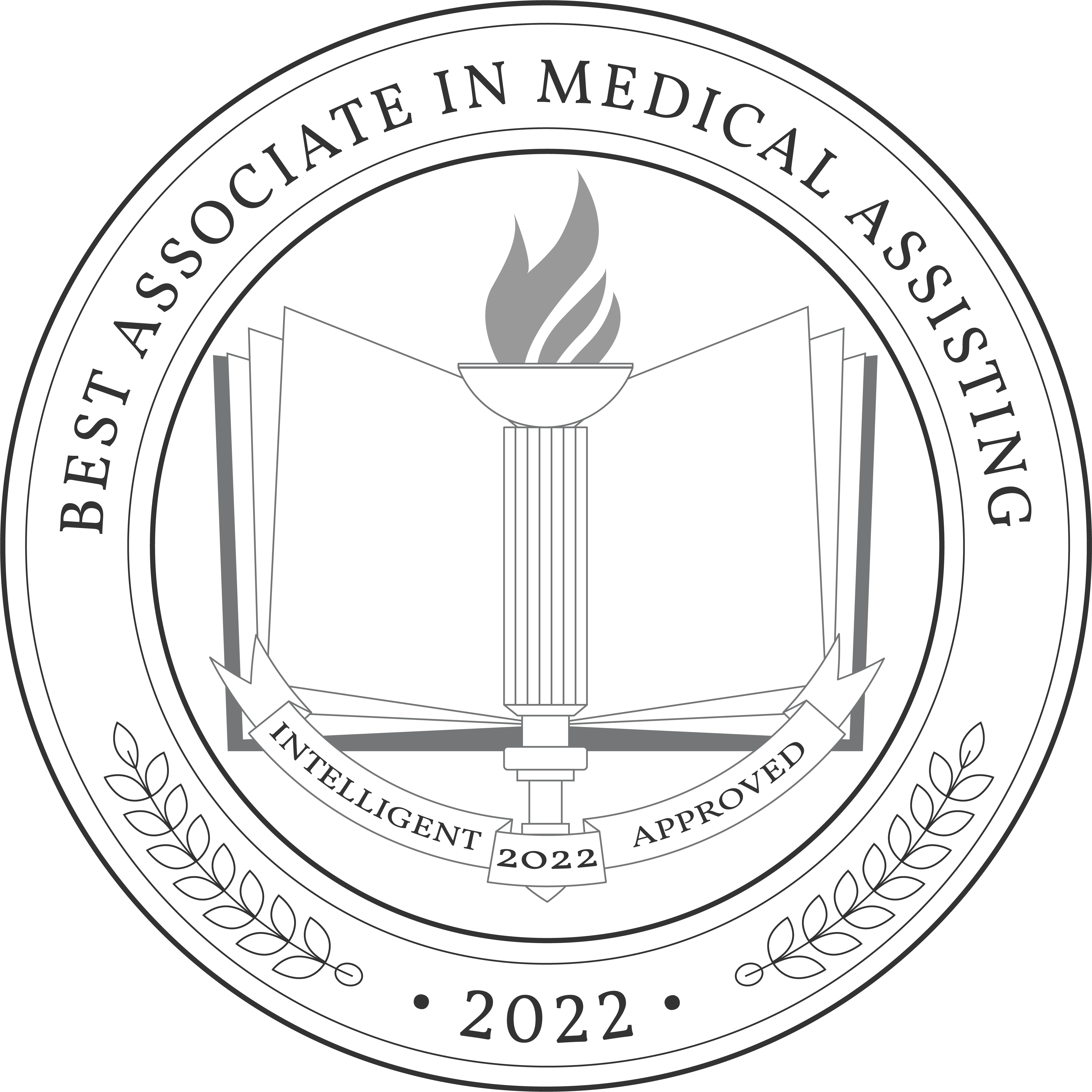 Best Online Associate in Medical Assisting Programs Badge