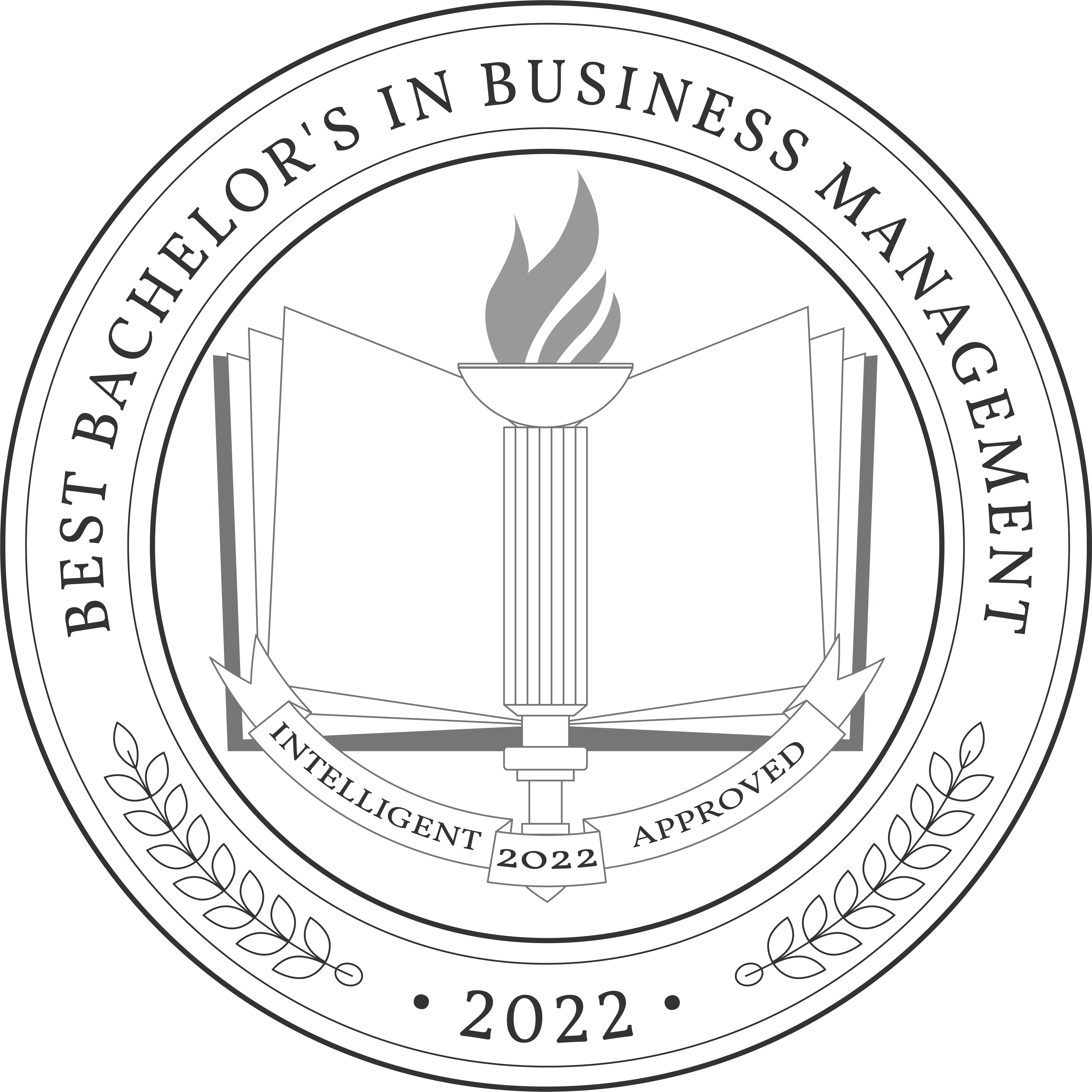 Best Online Bachelor's in Business Management Programs Badge