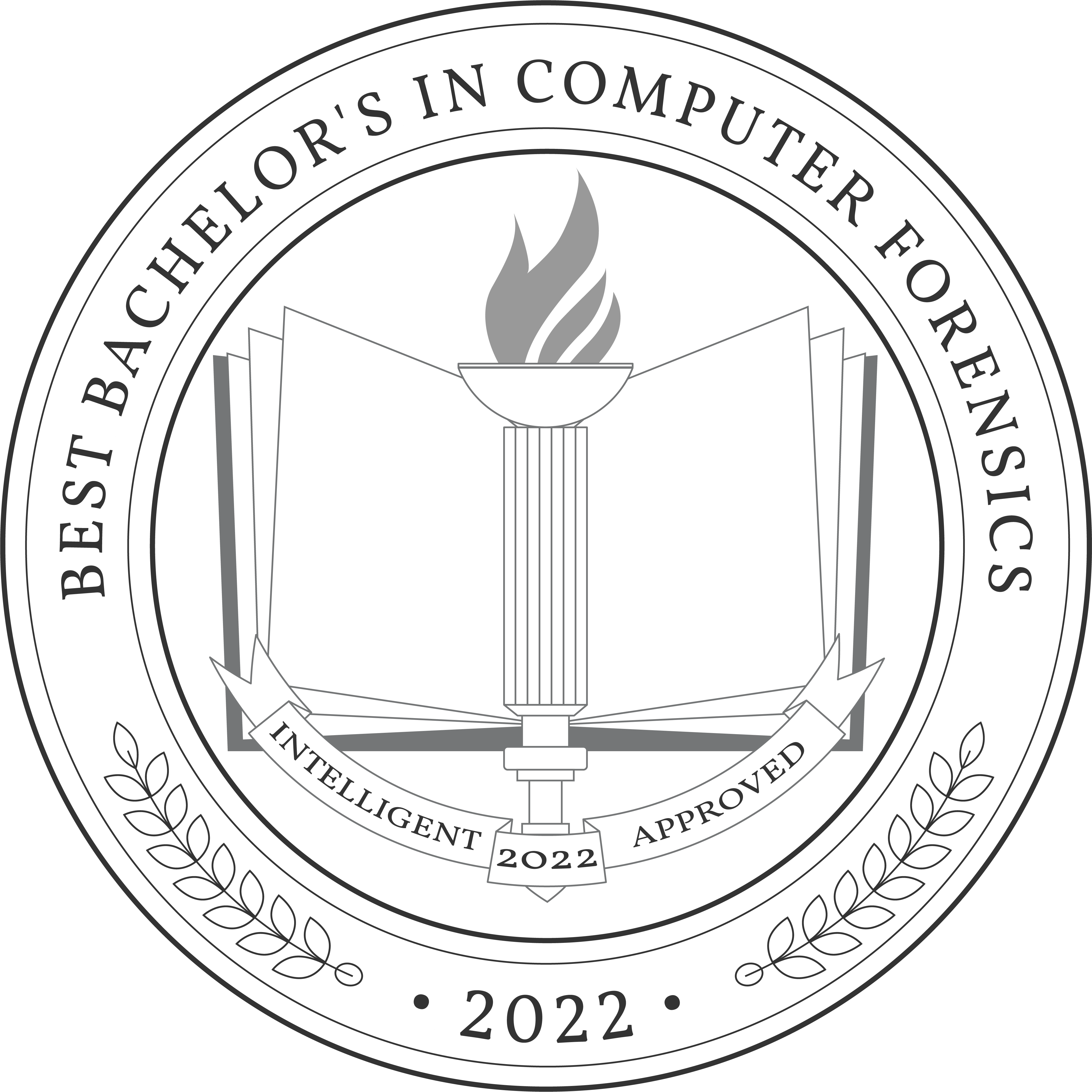 Best Bachelor's in Computer Forensics Badge