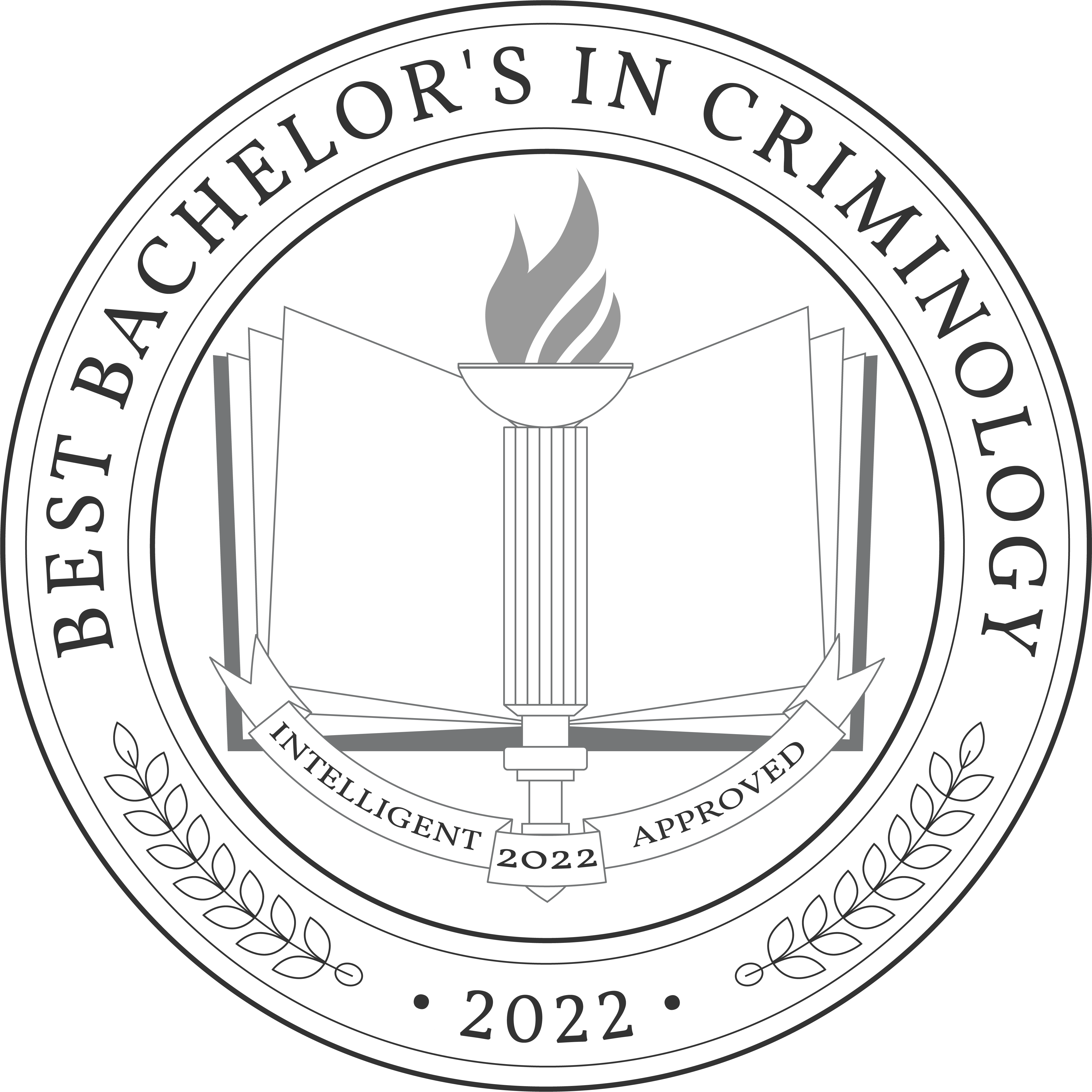 Best Bachelor's in Criminology Badge