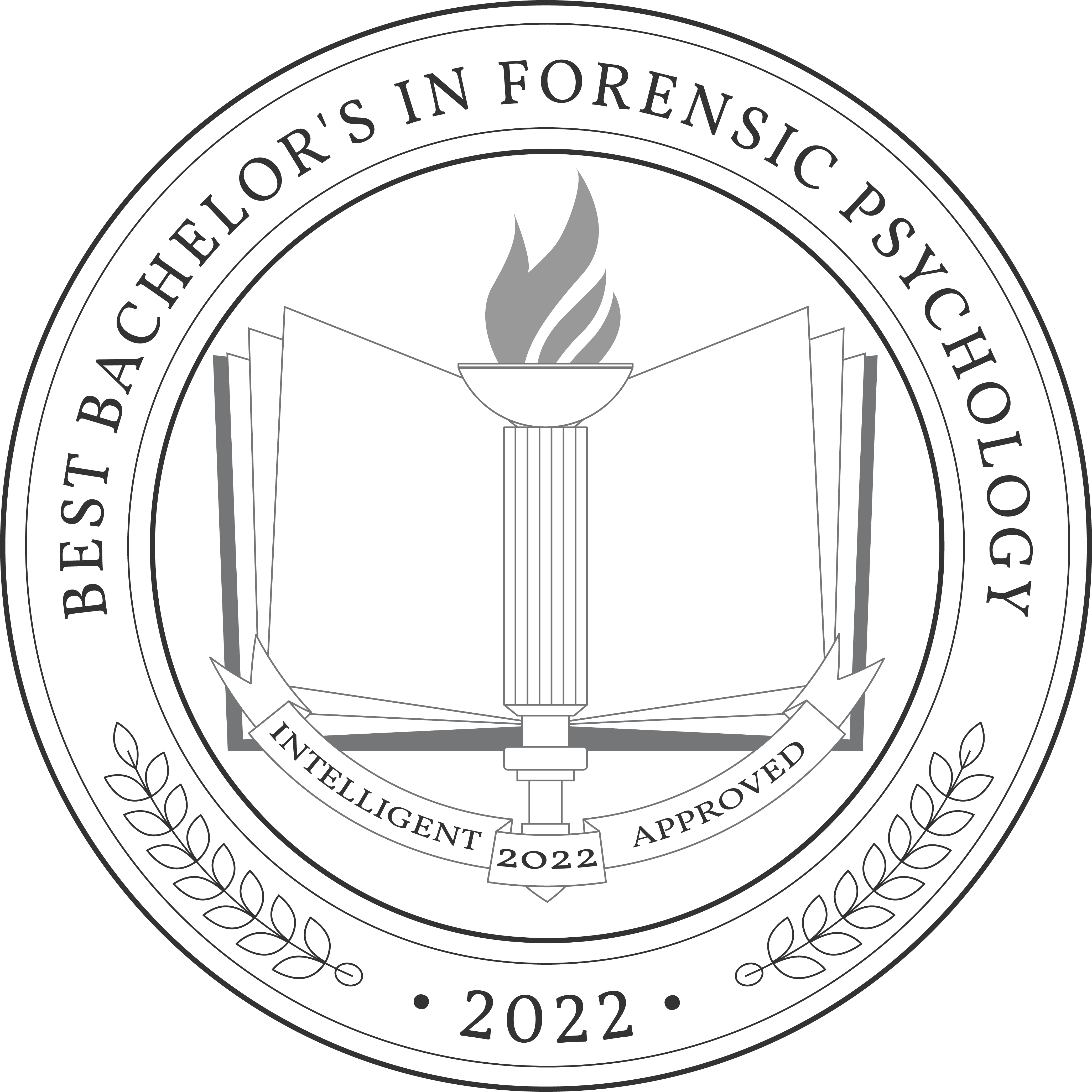 Best Bachelor's in Forensic Psychology Badge