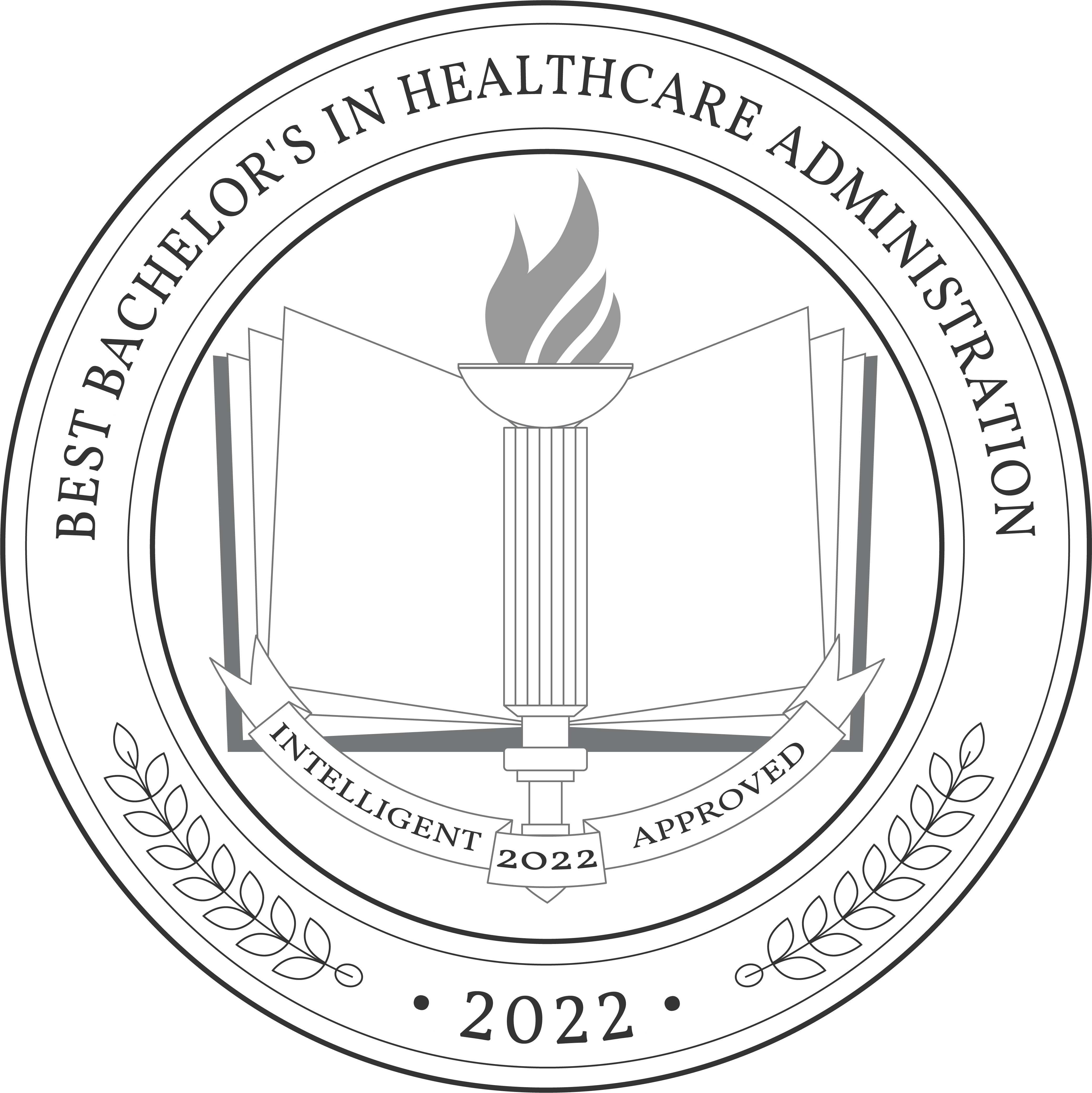 Best Online Bachelor's in Healthcare Administration Programs Badge