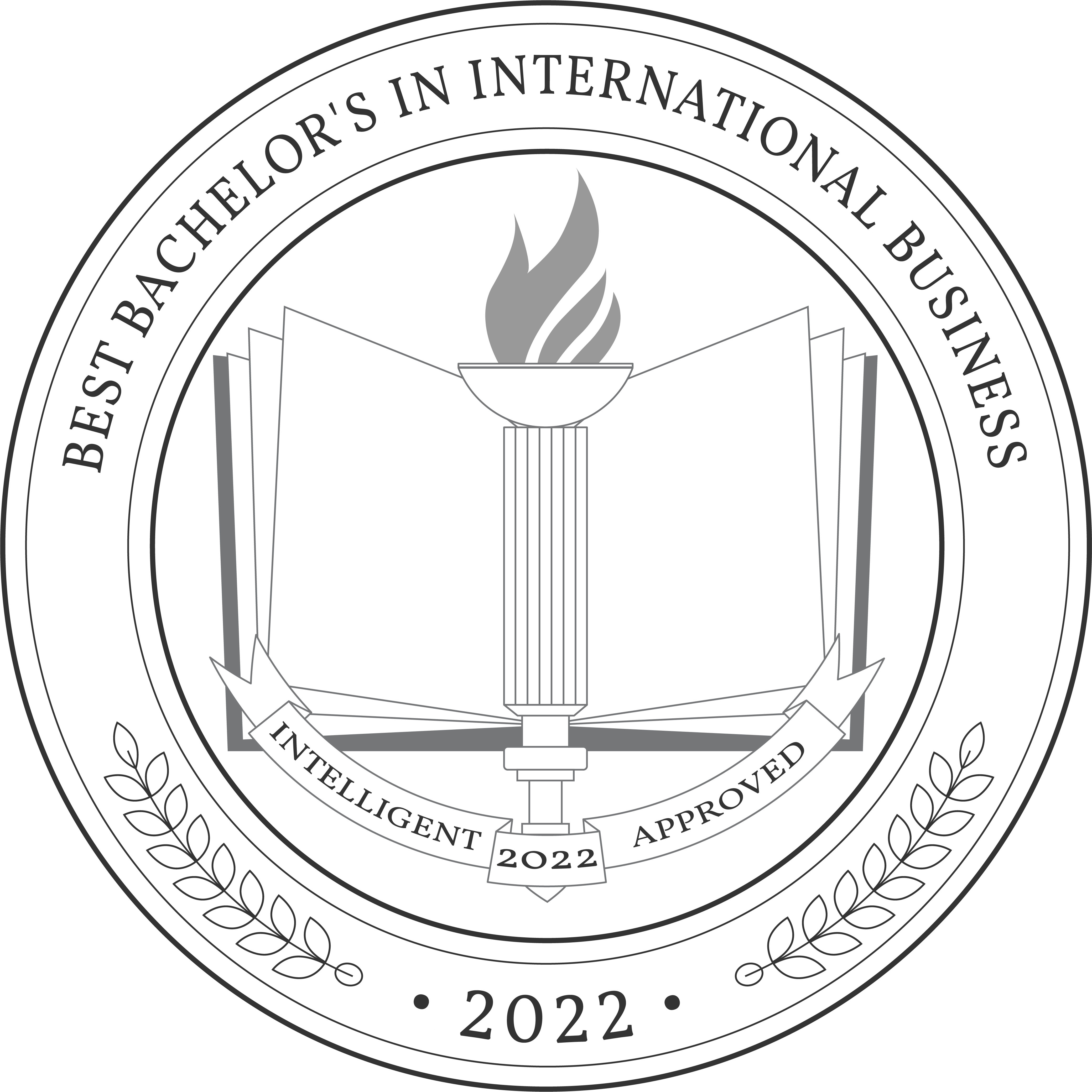 Best Bachelor's in International Business Badge