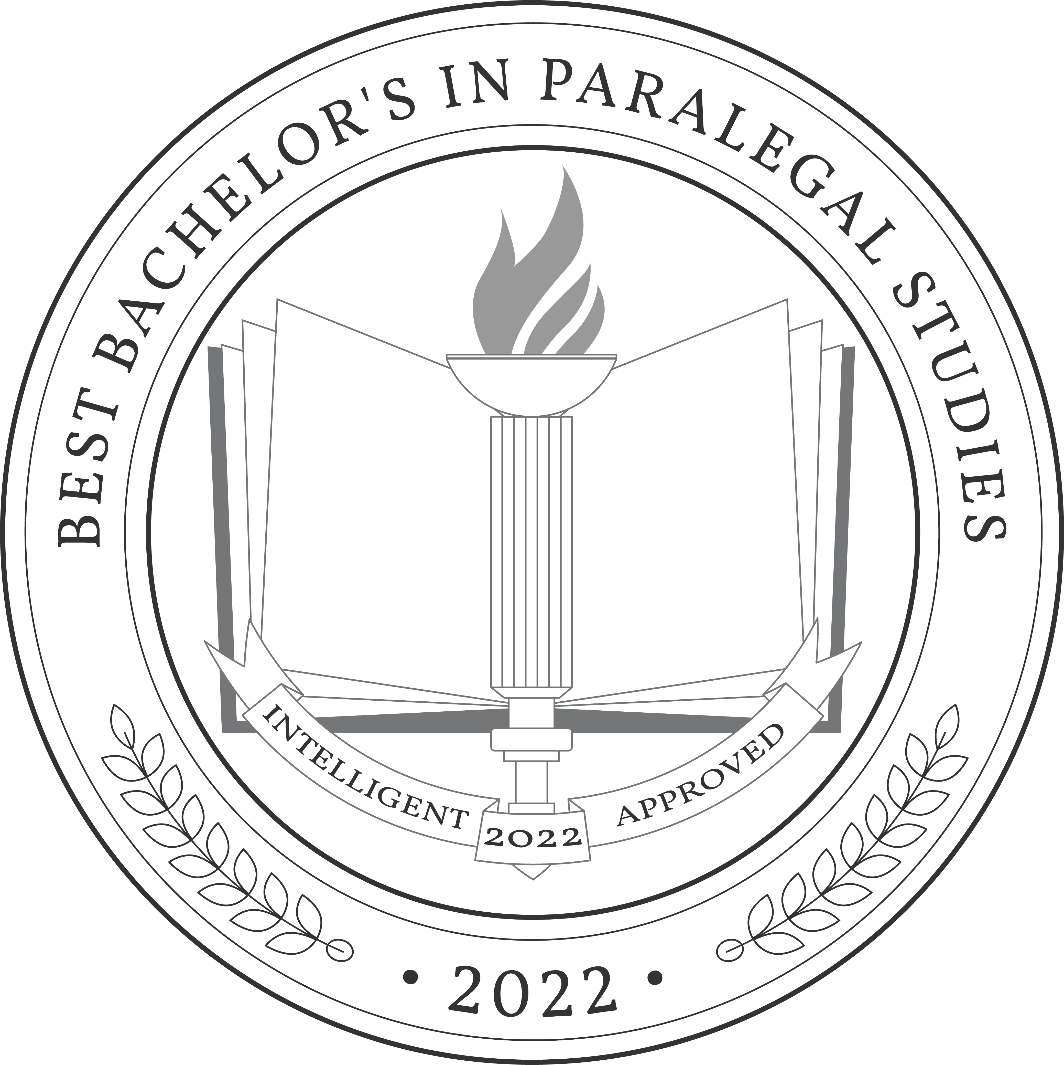 Best Online Bachelor's in Paralegal Studies Programs Badge
