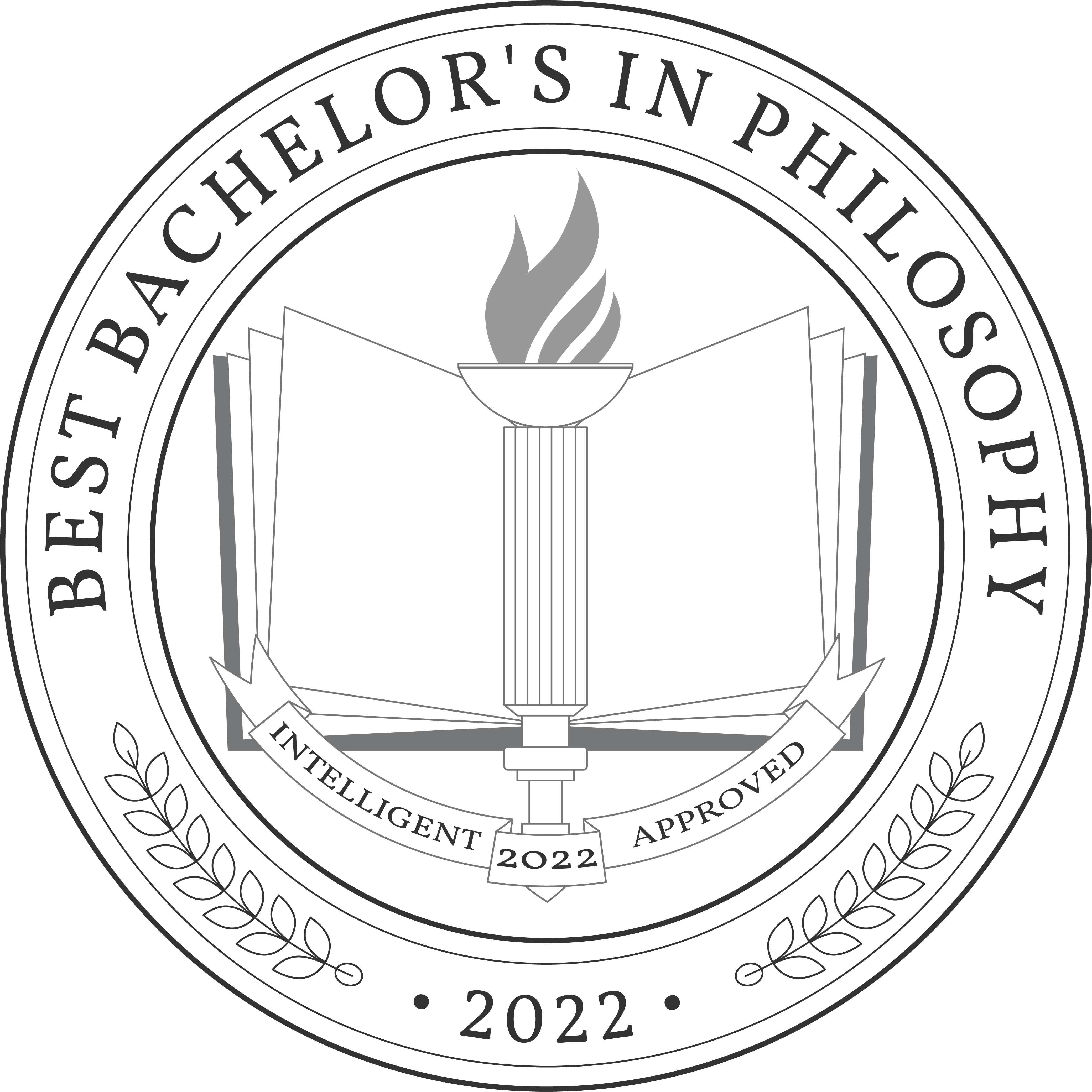 Best Online Bachelor's in Philosophy Programs Badge