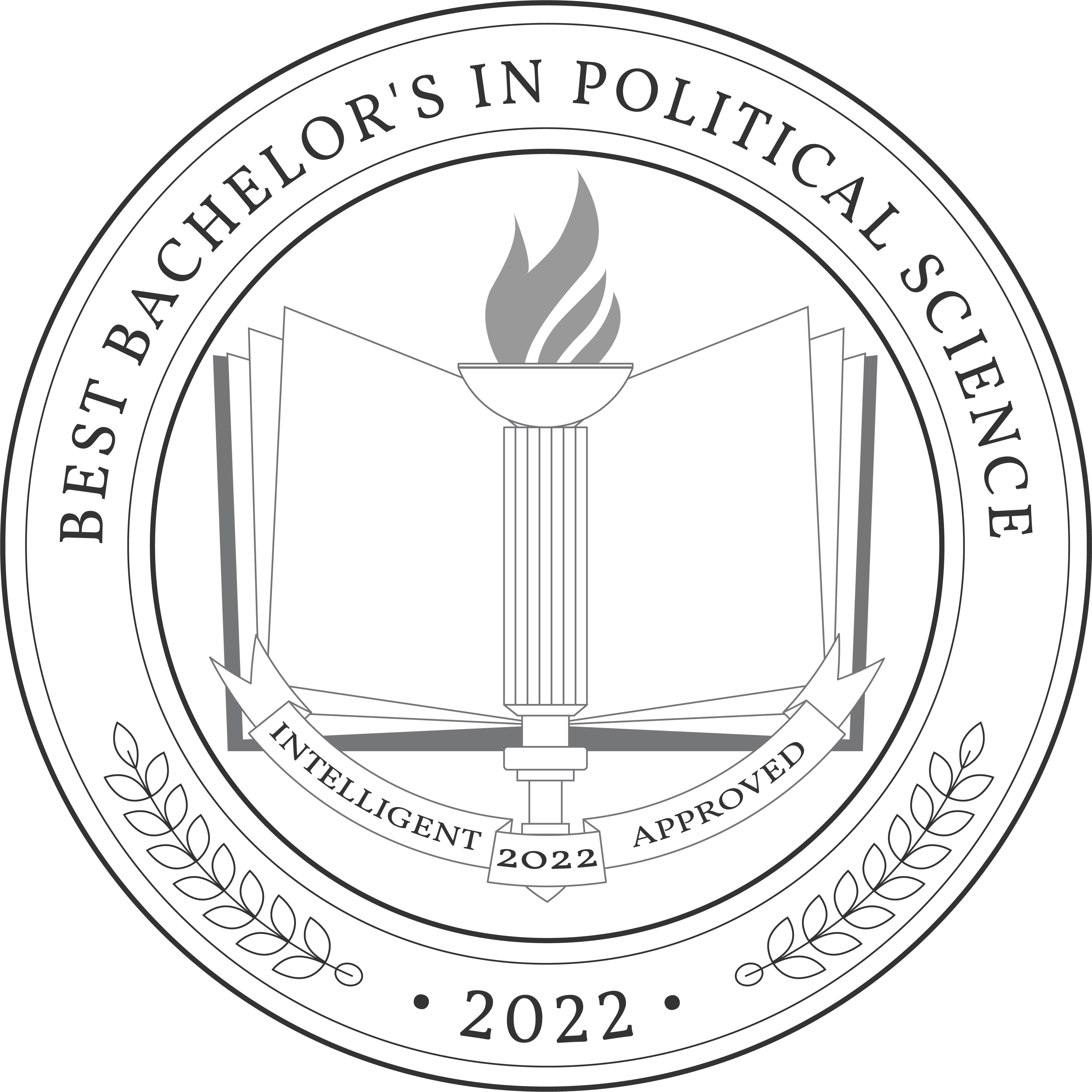 Best Bachelor's in Political Science Badge