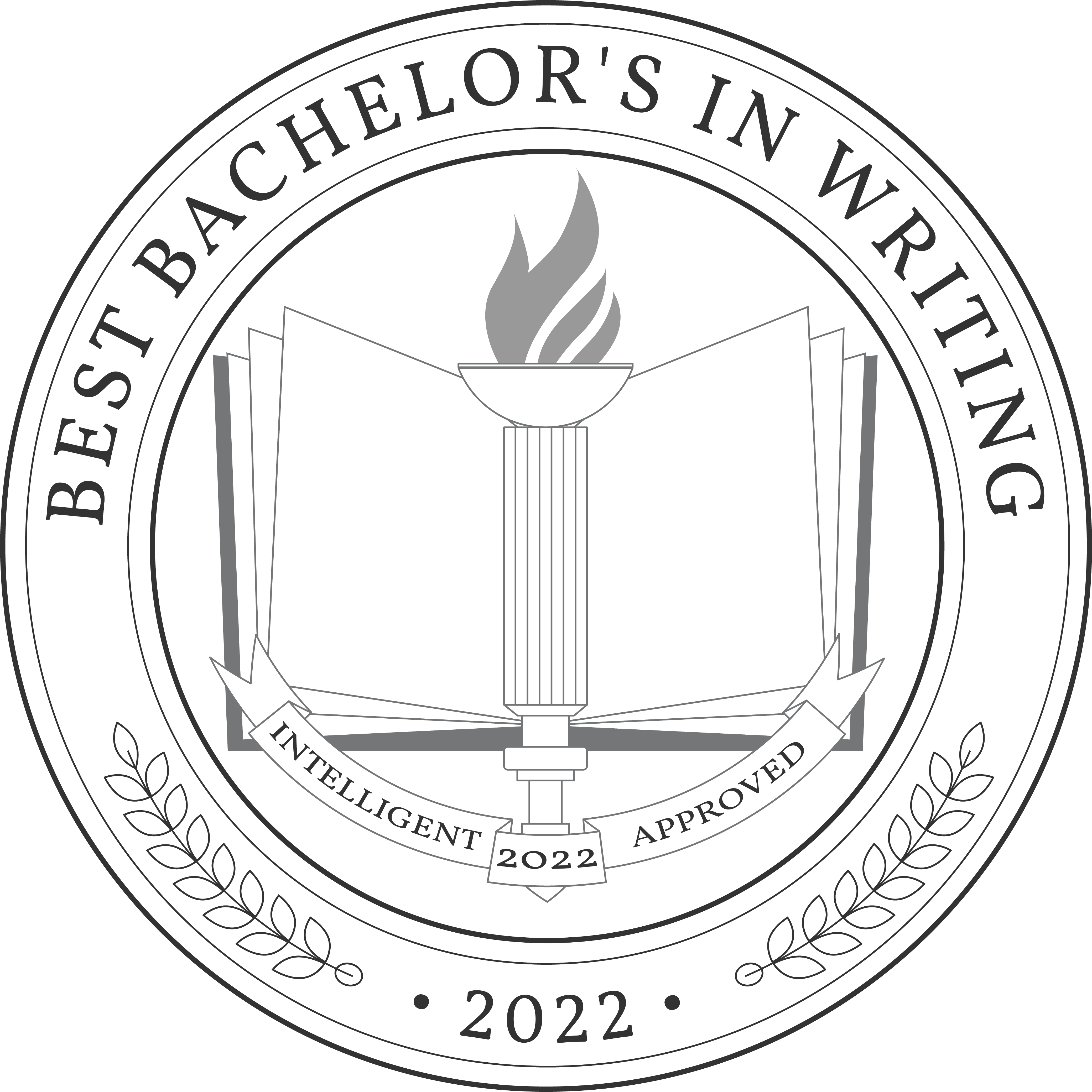 Best Online Bachelor's in Writing Programs Badge