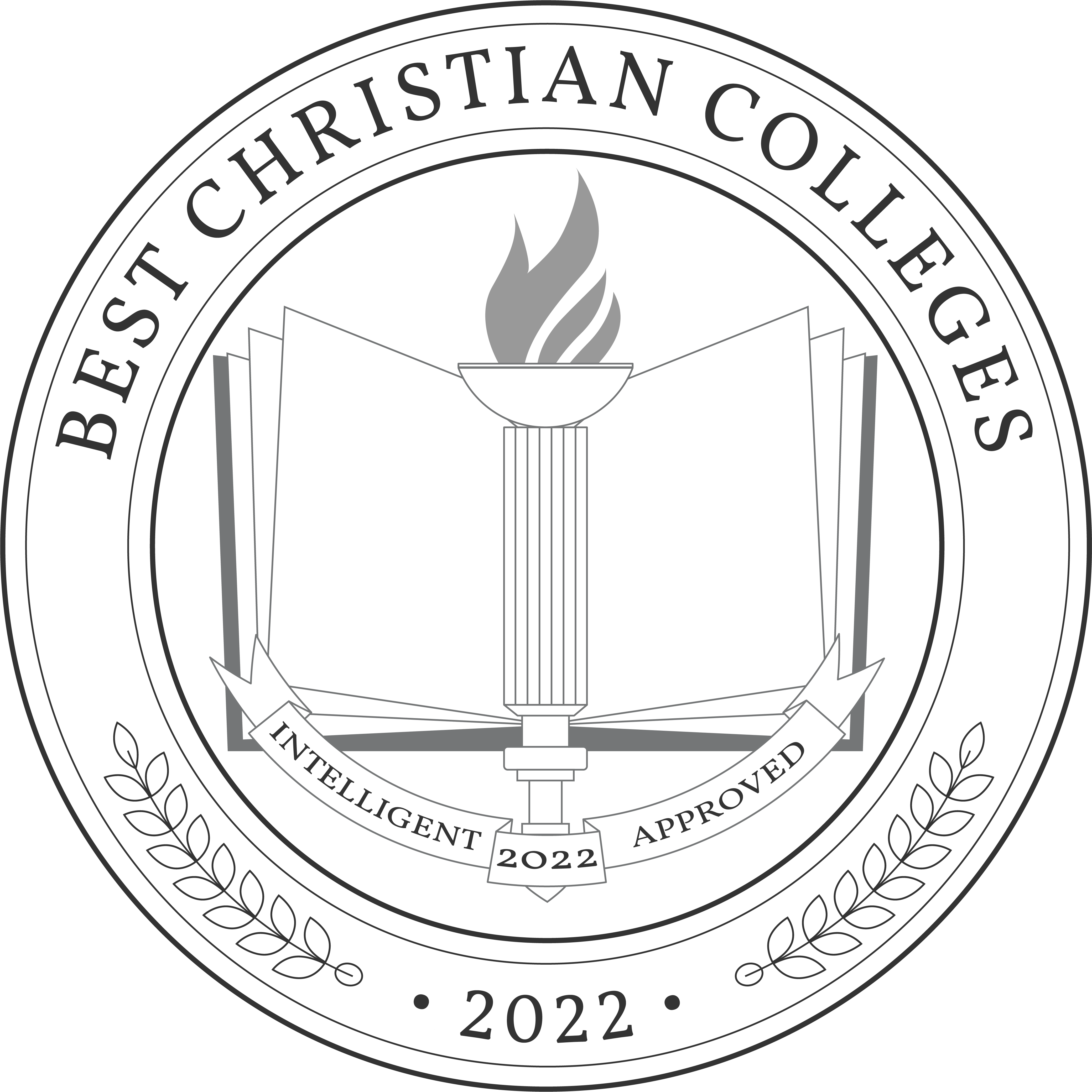 Best Online Christian Colleges Badge
