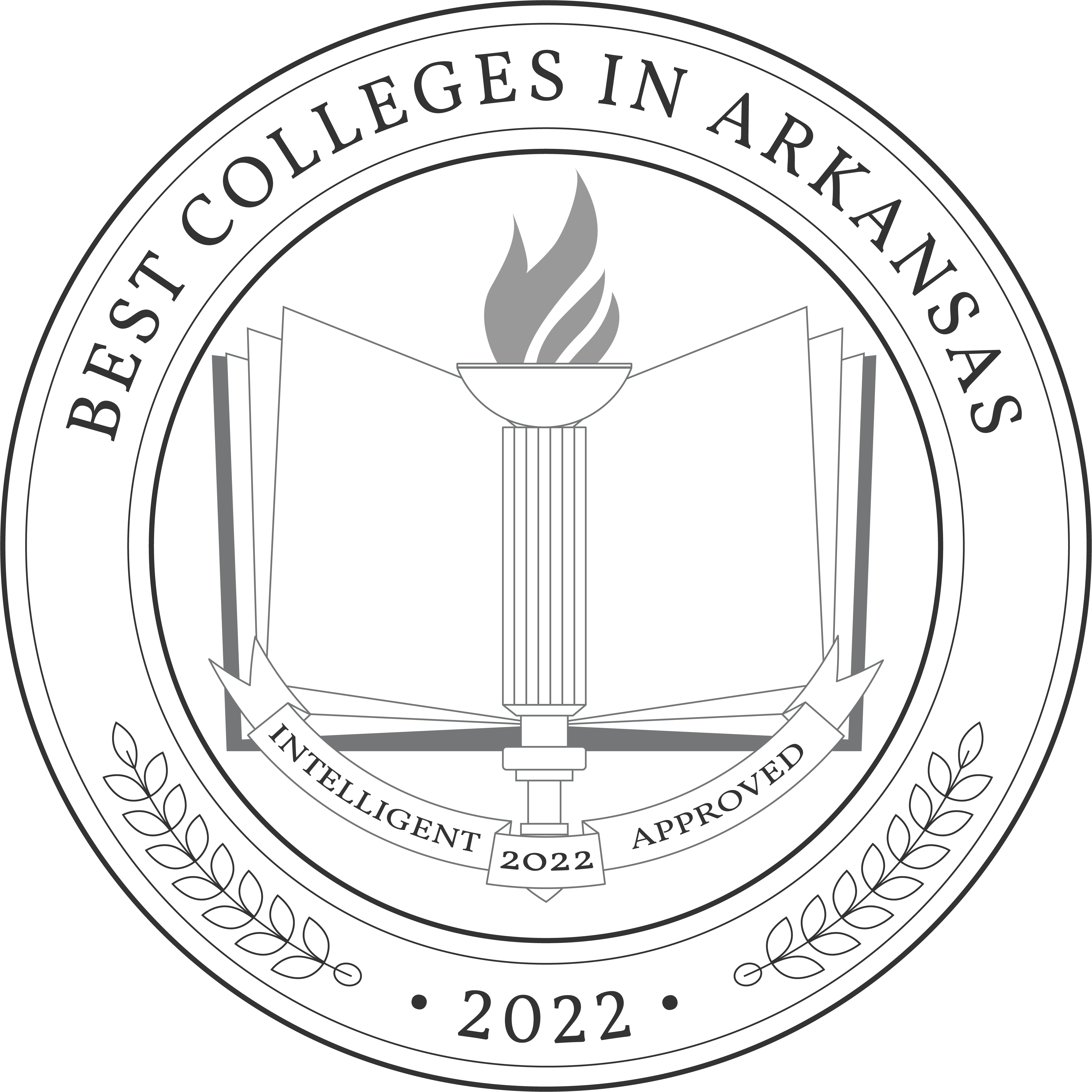 Best Colleges in Arkansas Badge