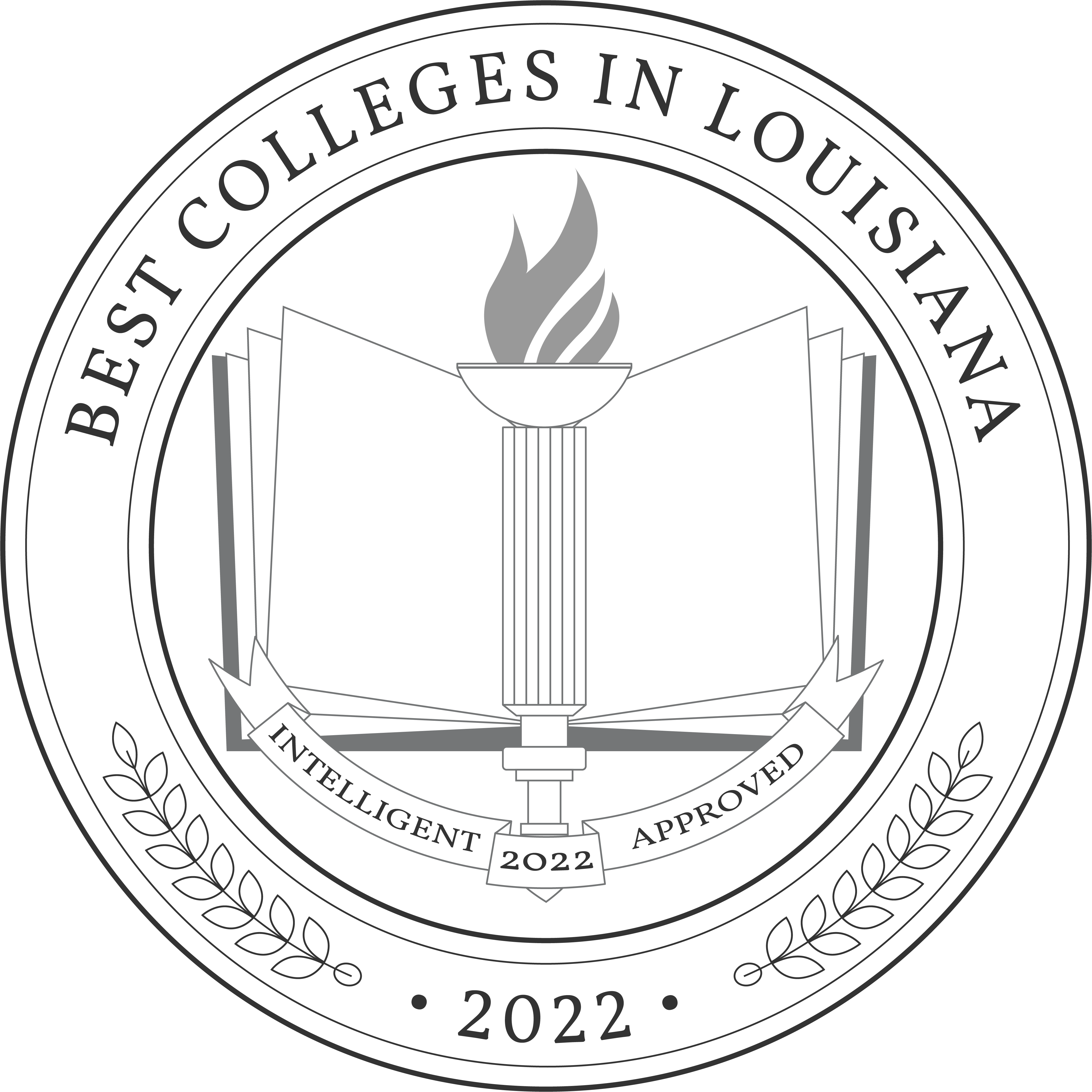 Best Colleges in Louisiana Badge