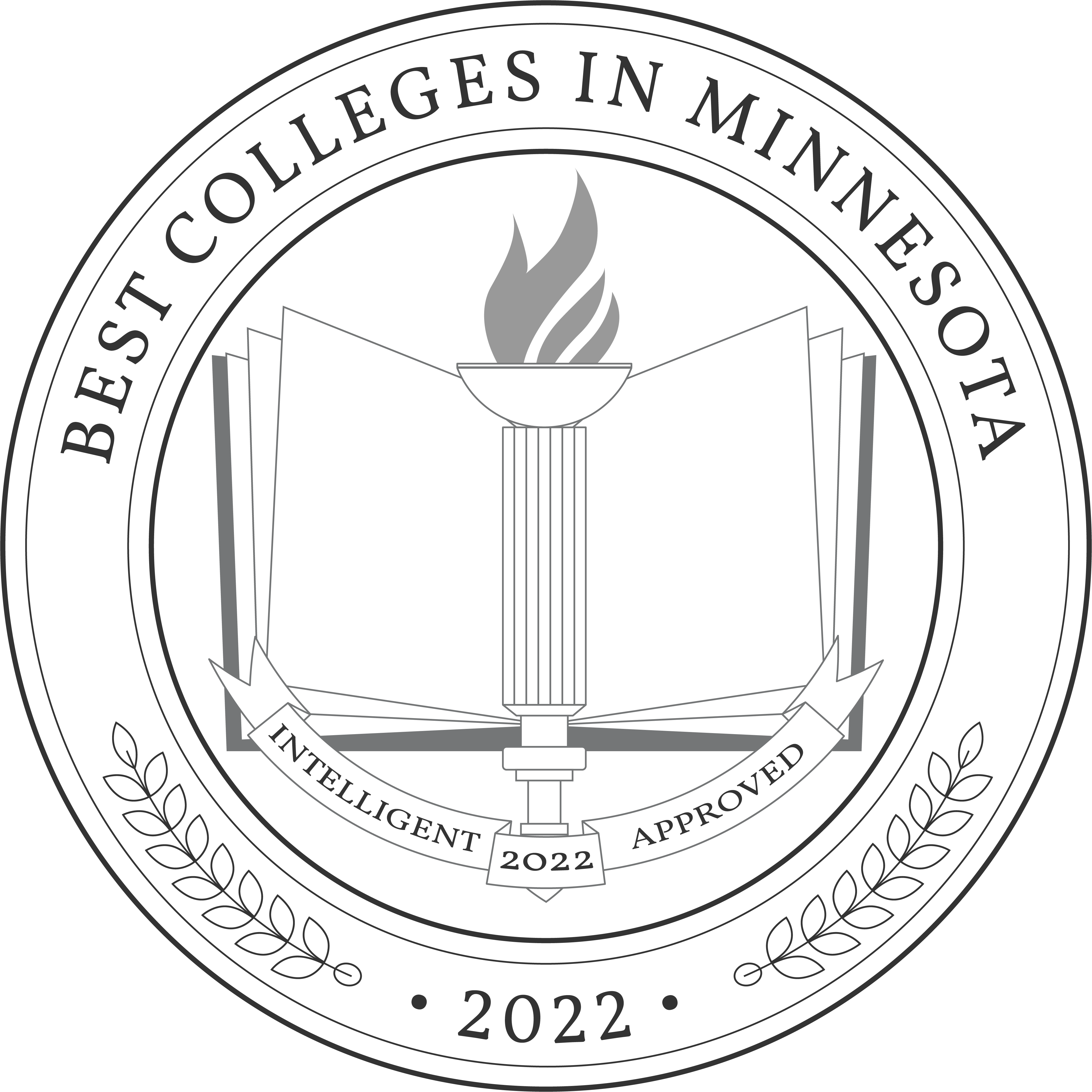 Best Colleges in Minnesota Badge