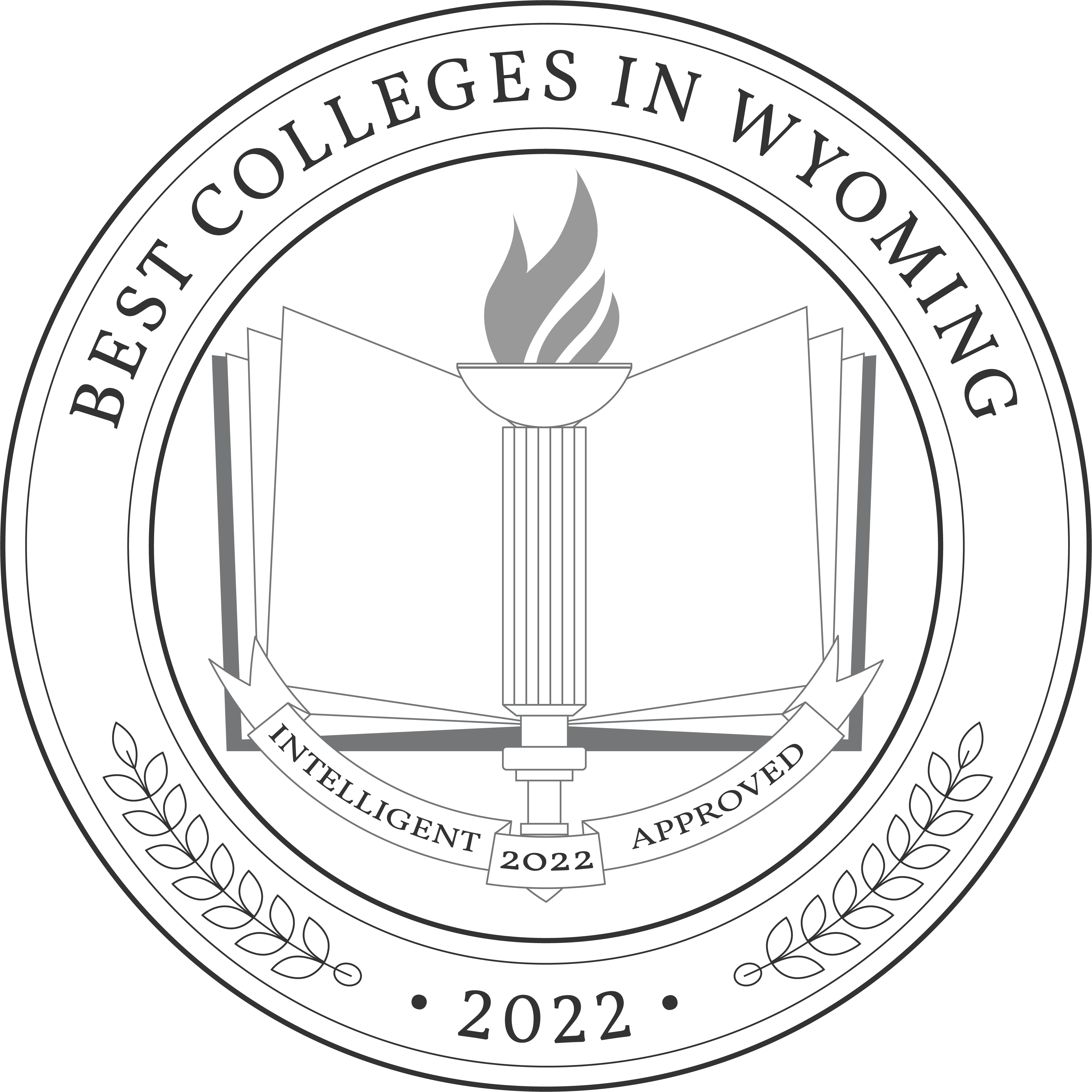 Best Colleges in Wyoming Badge