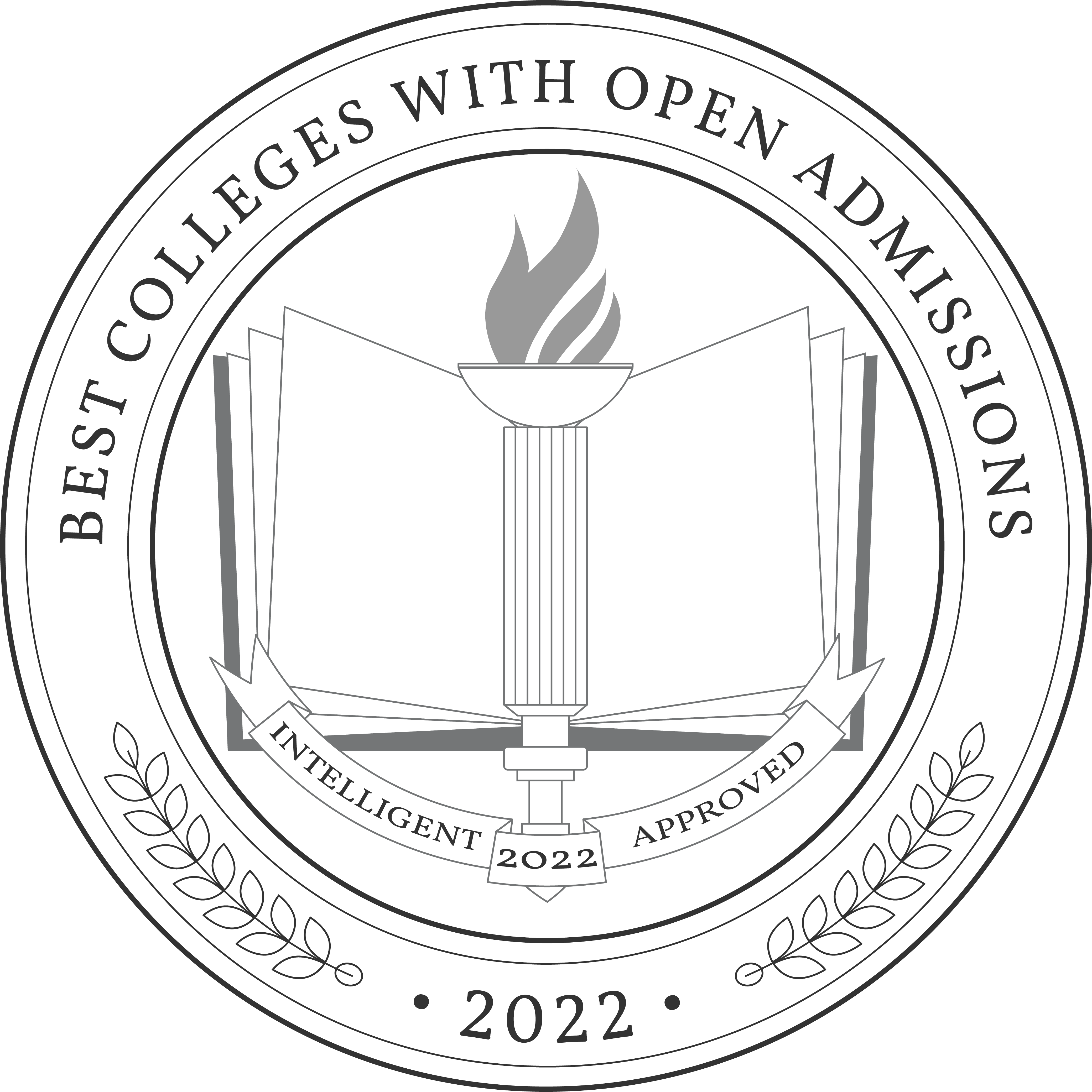 Best Online Colleges with Open Admissions Badge