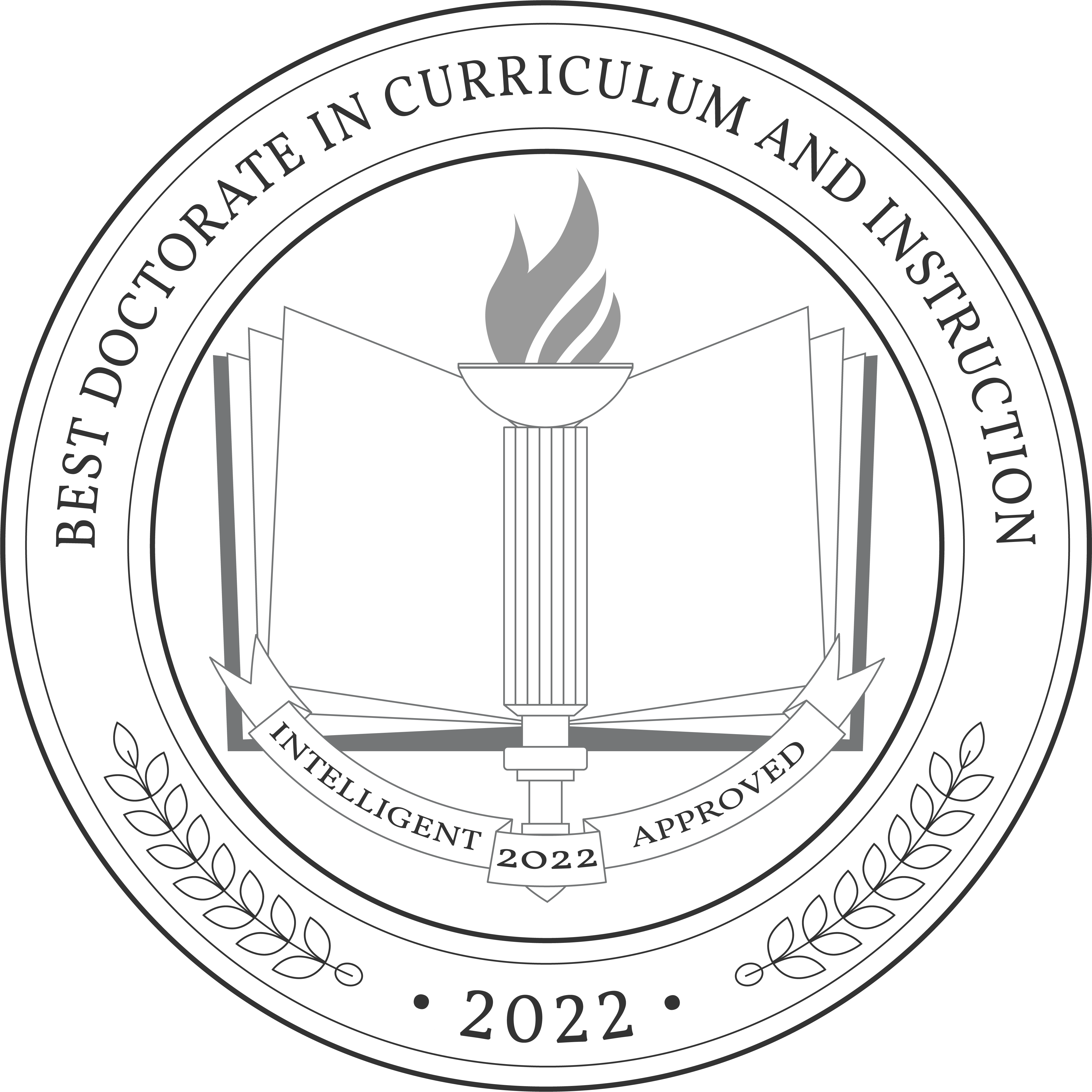 Best Online Doctorate in Curriculum and Instruction Programs Badge