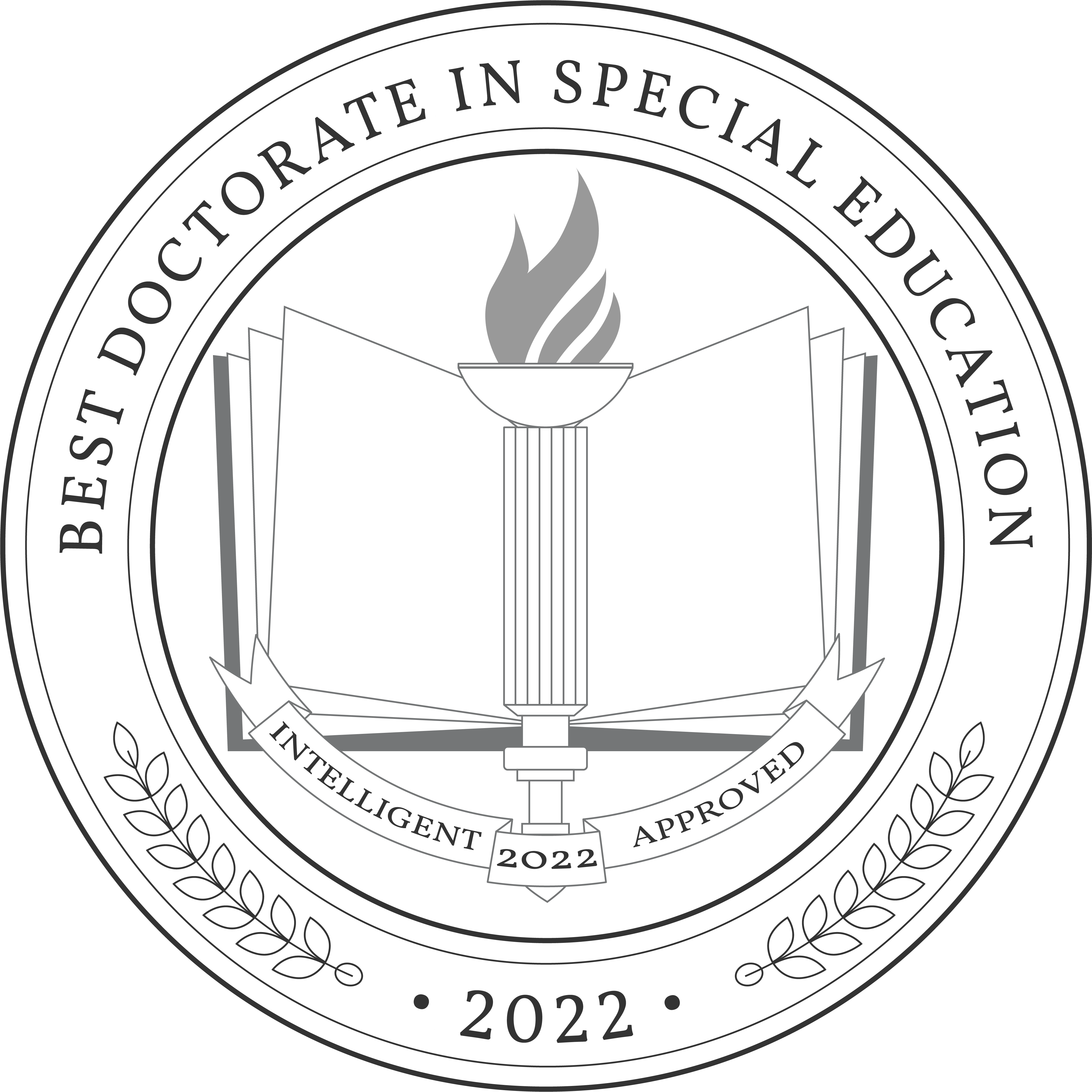 Best Online Doctorate in Special Education Programs Badge
