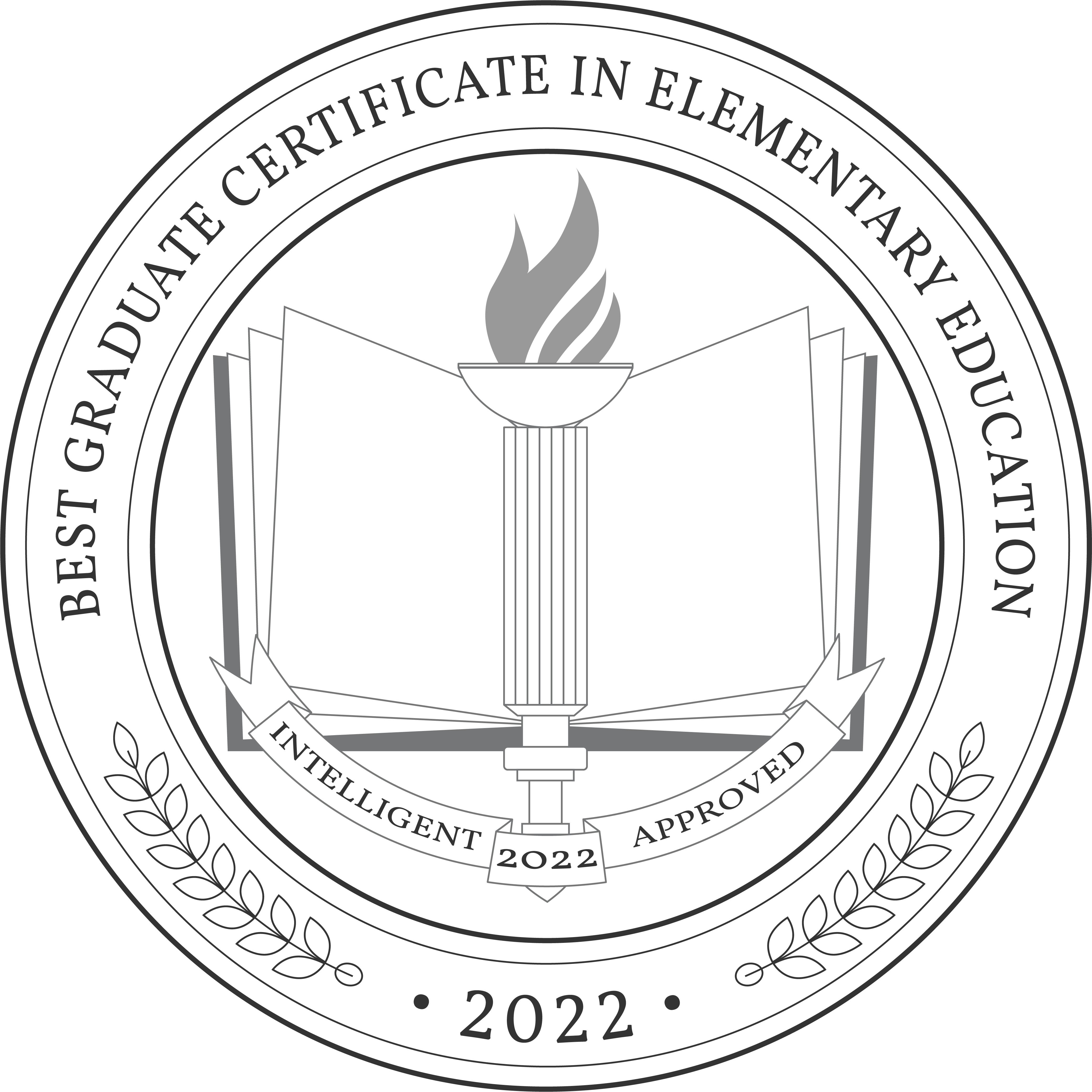 Best Graduate Certificate in Elementary Education Badge