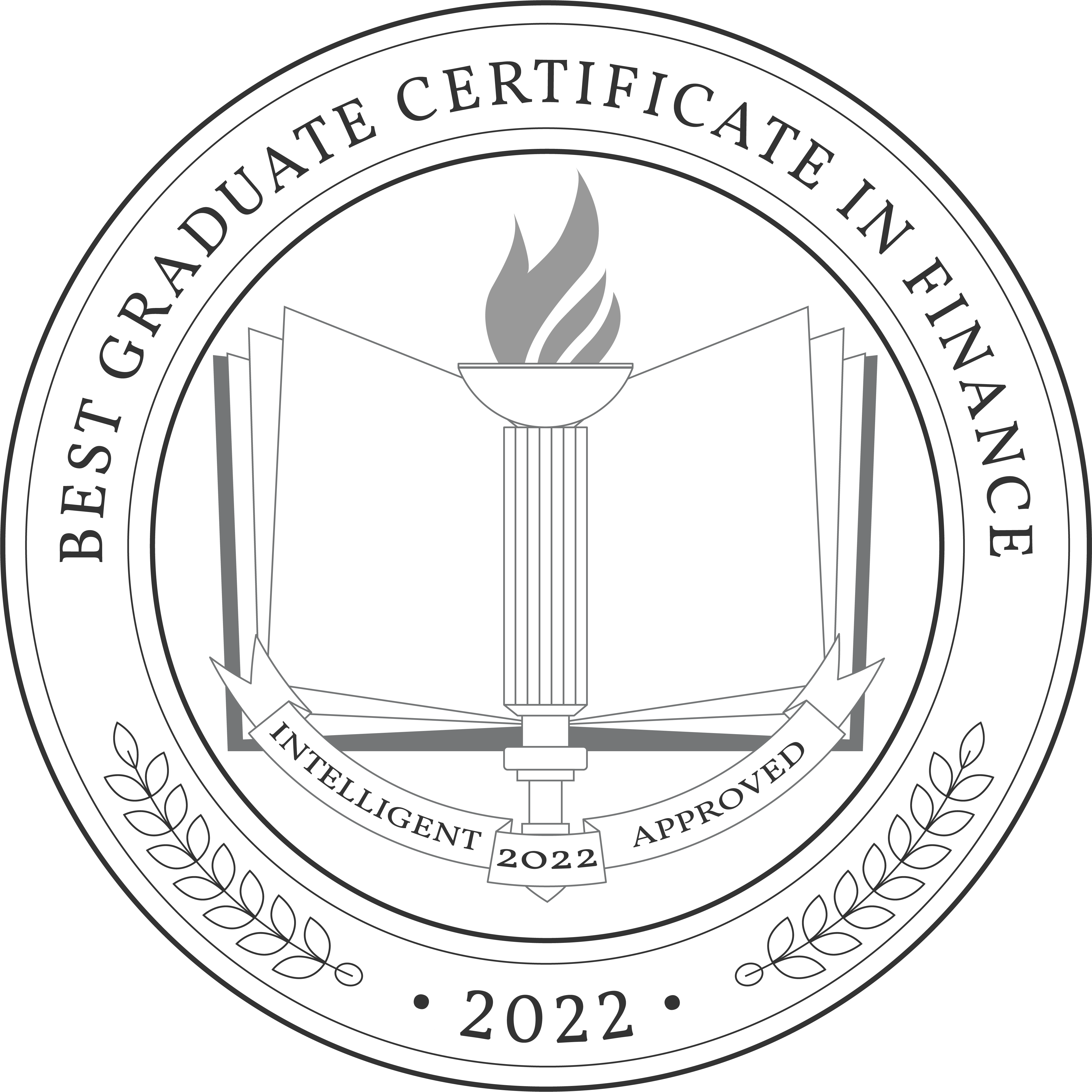 Best Graduate Certificate in Finance Badge