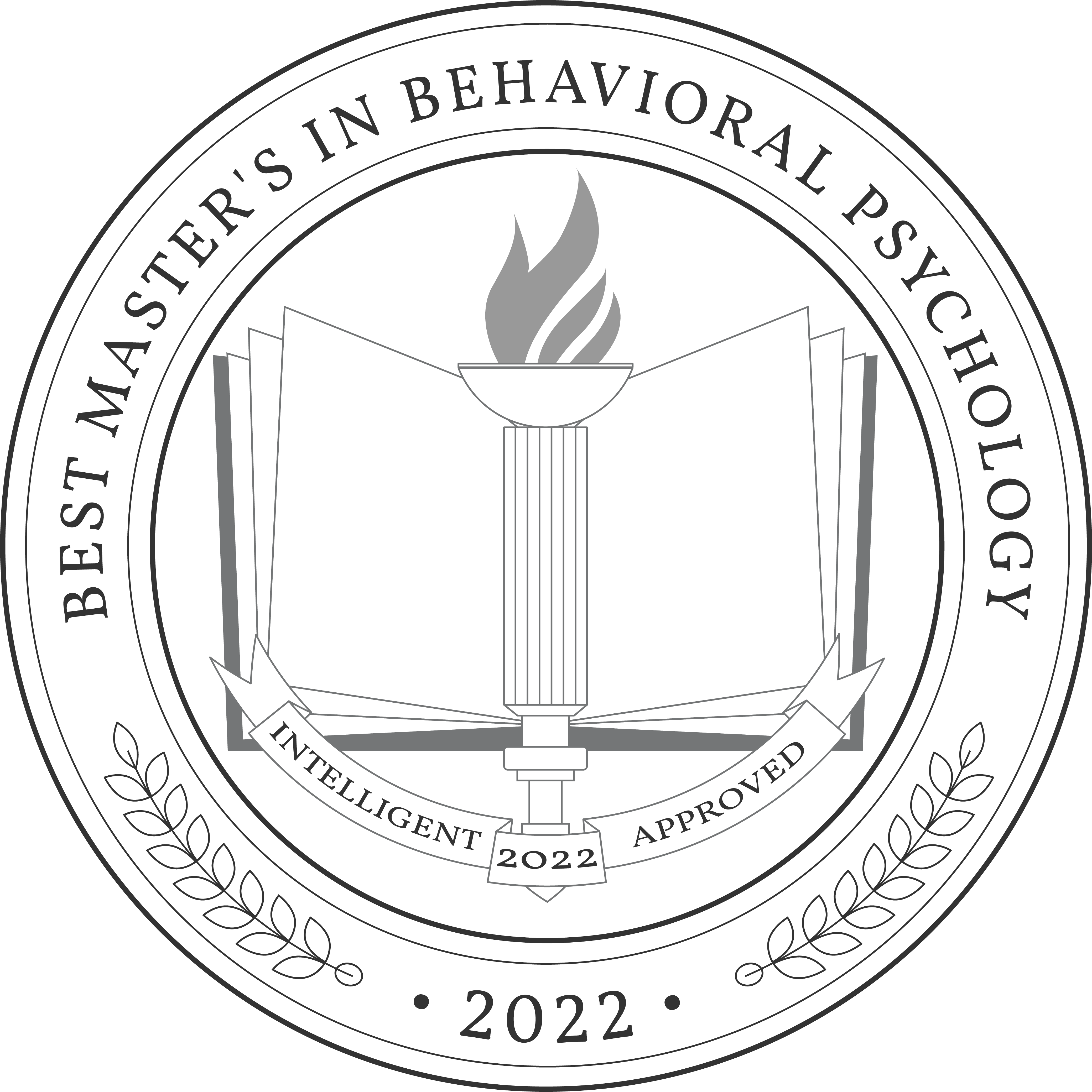 Best Master's in Behavioral Psychology Badge