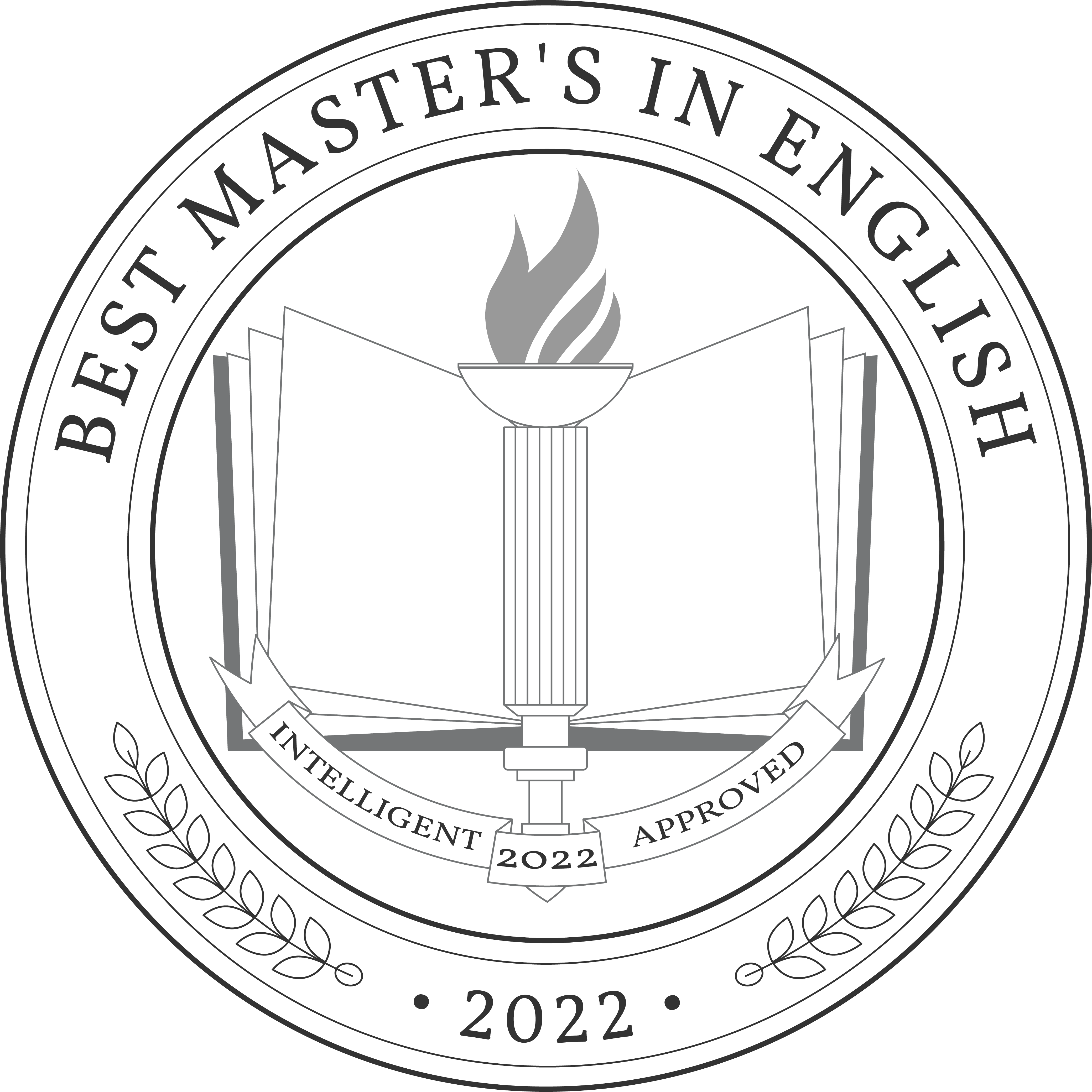 Best Online Master's in English Programs Badge