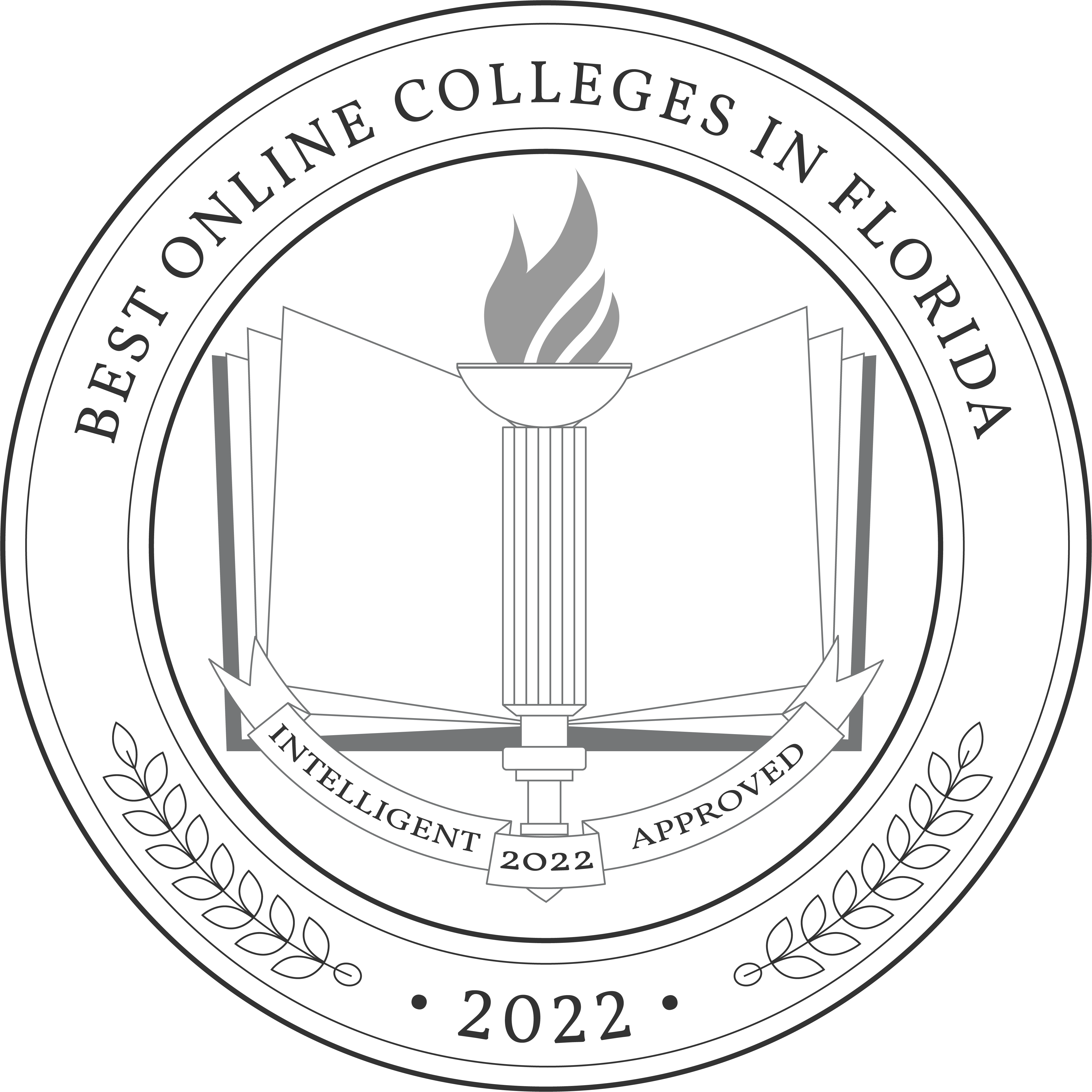 Best Online Colleges in Florida Badge