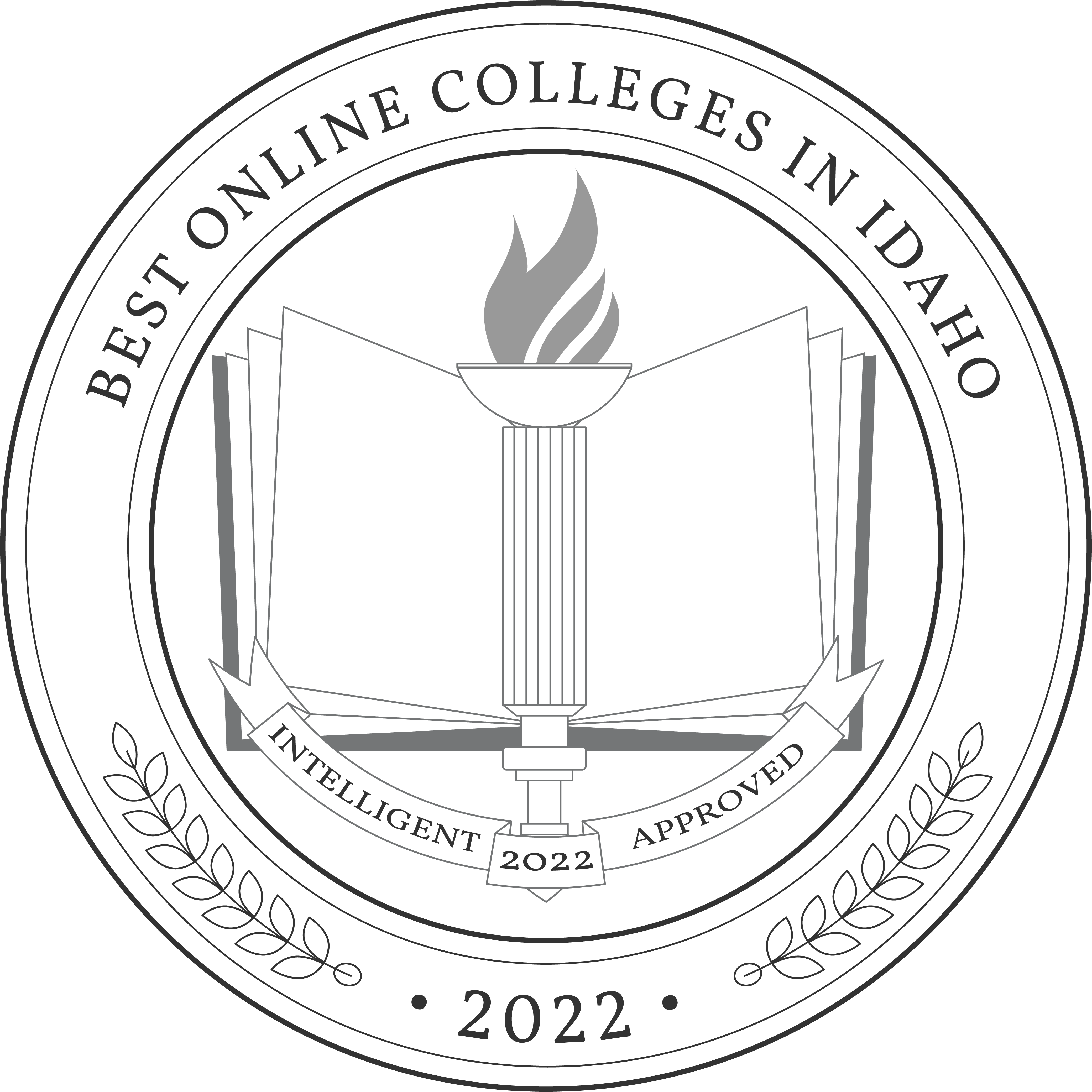 Best Online Colleges in Idaho Badge