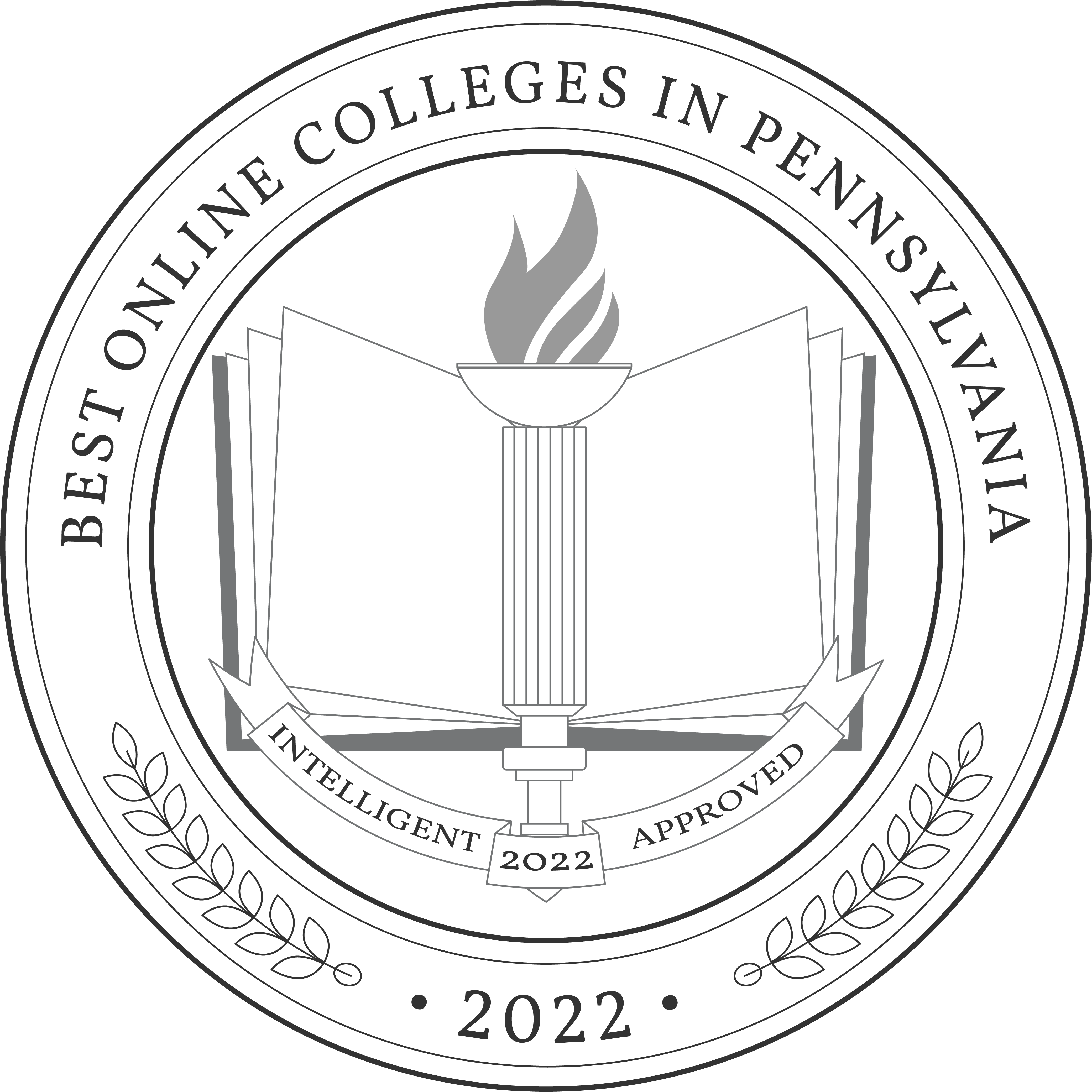 Best Online Colleges in Pennsylvania Badge