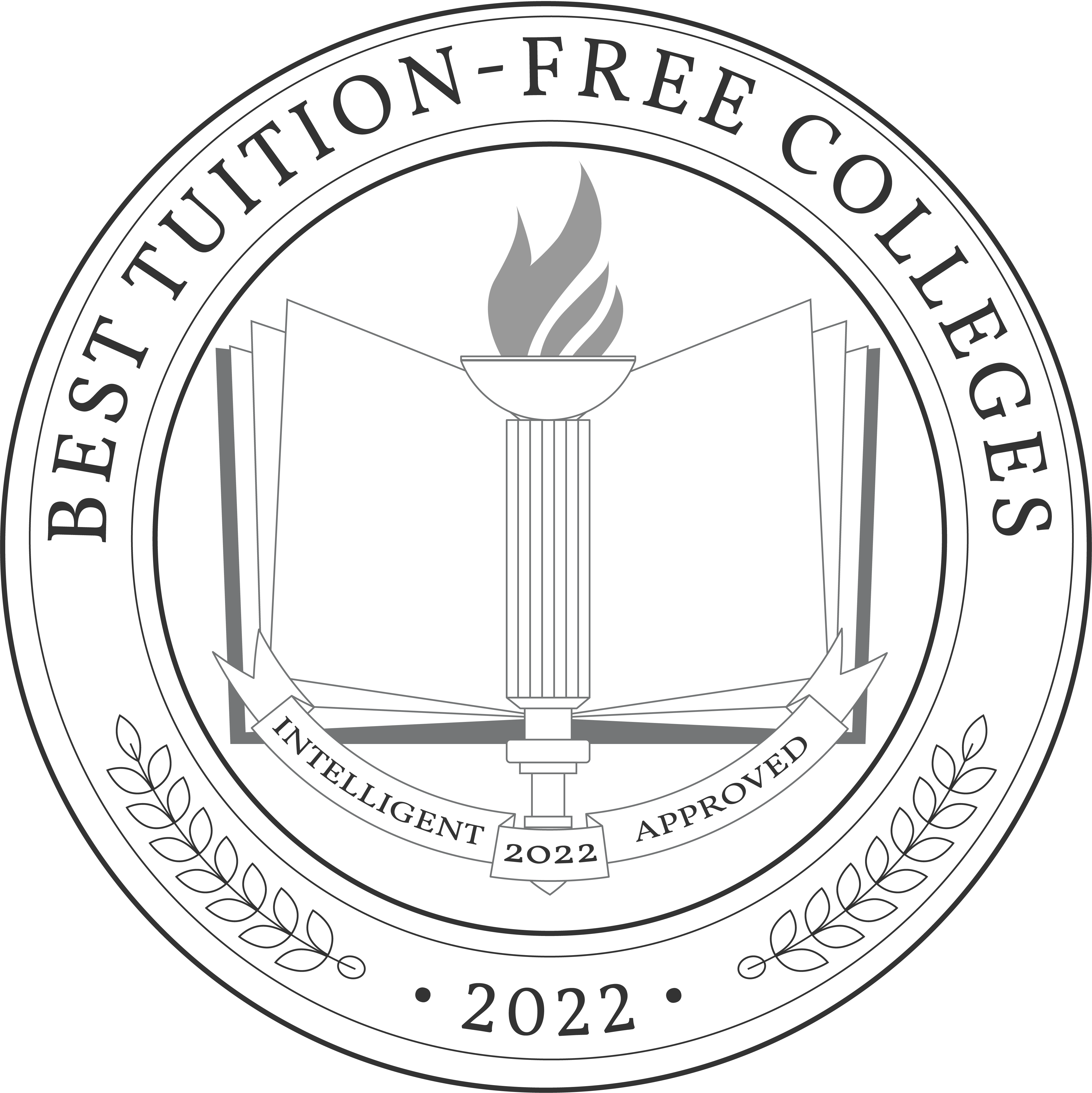 Best Tuition-Free Colleges Badge