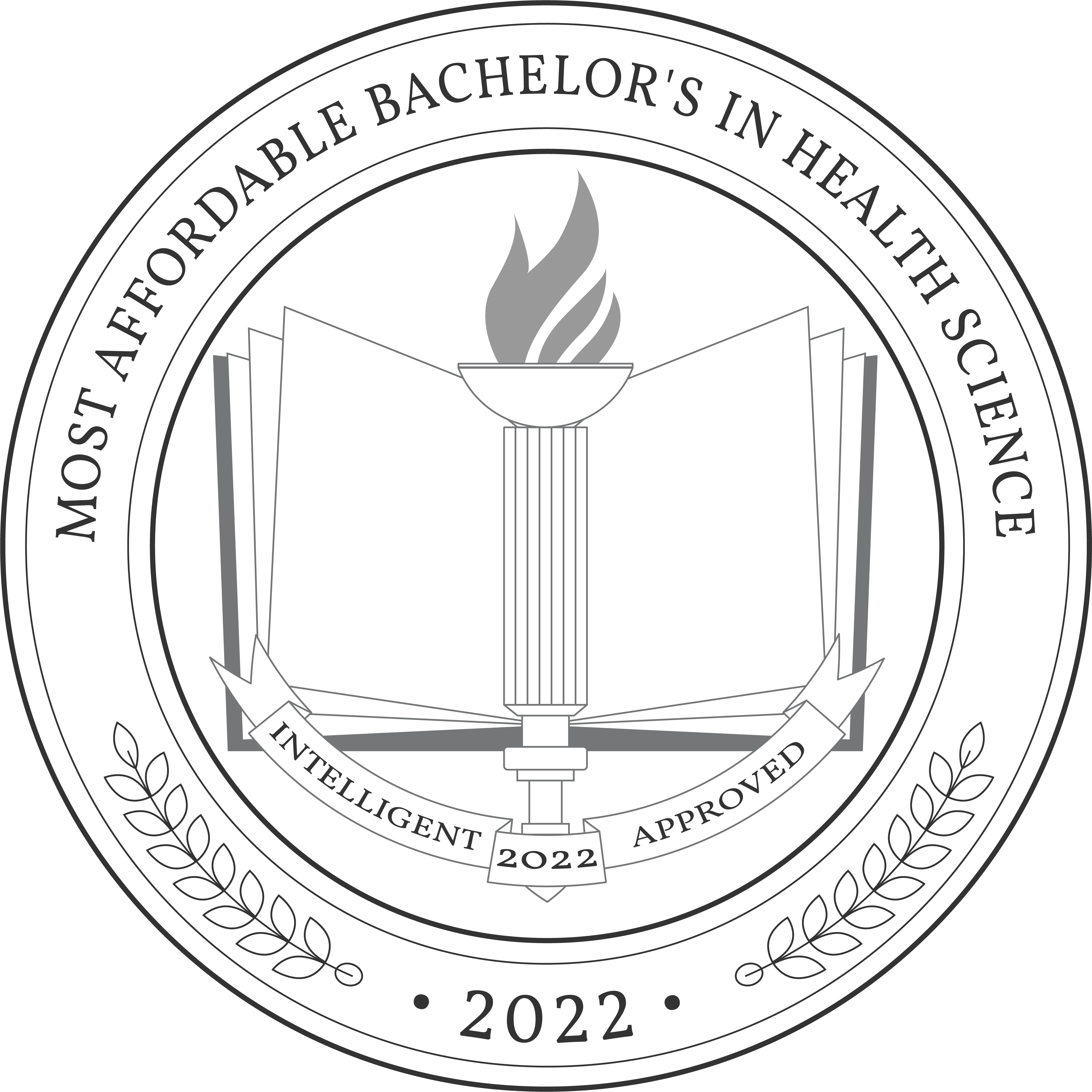 Most Affordable Online Bachelor's in Health Science Programs Badge