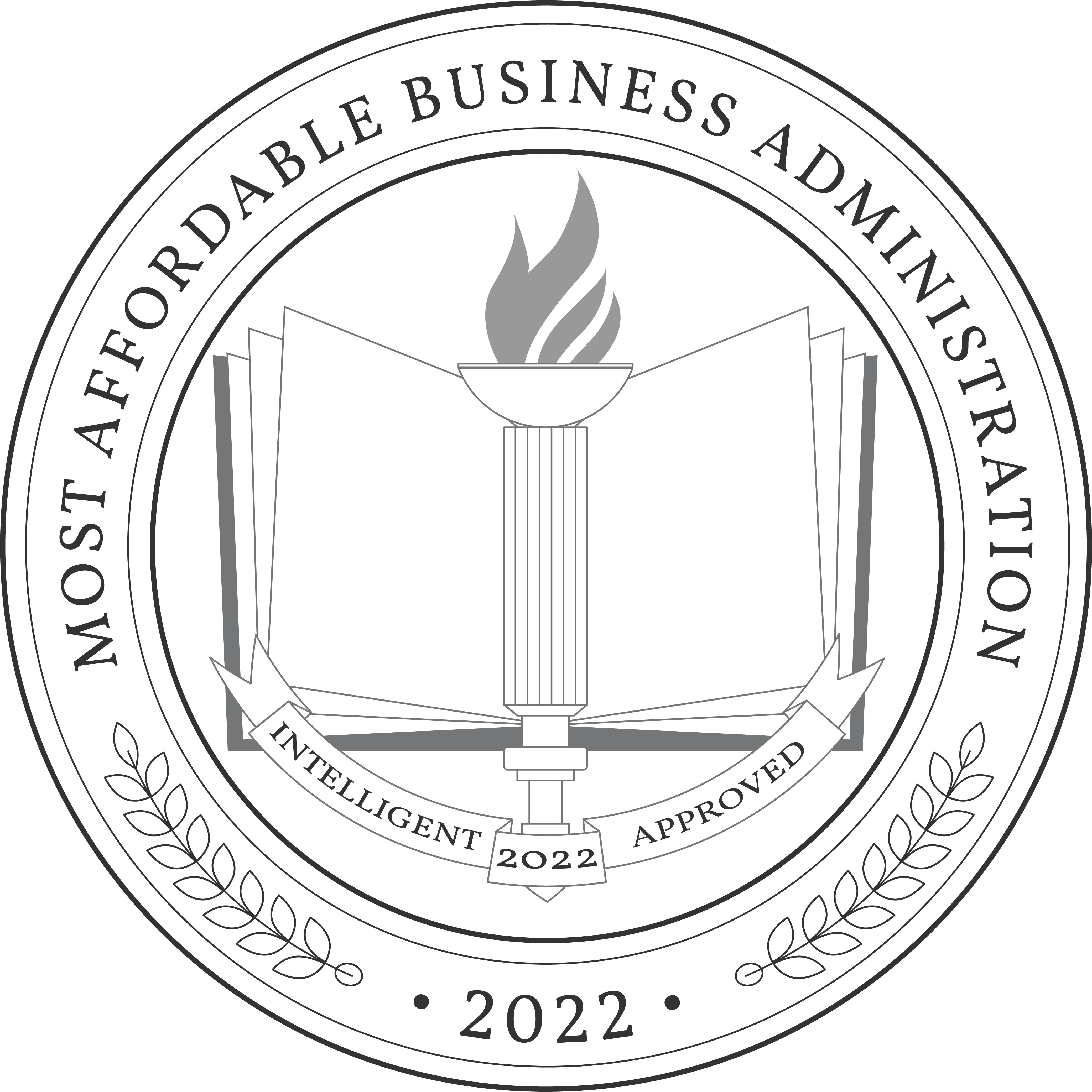 Most Affordable Online Business Administration Programs Badge