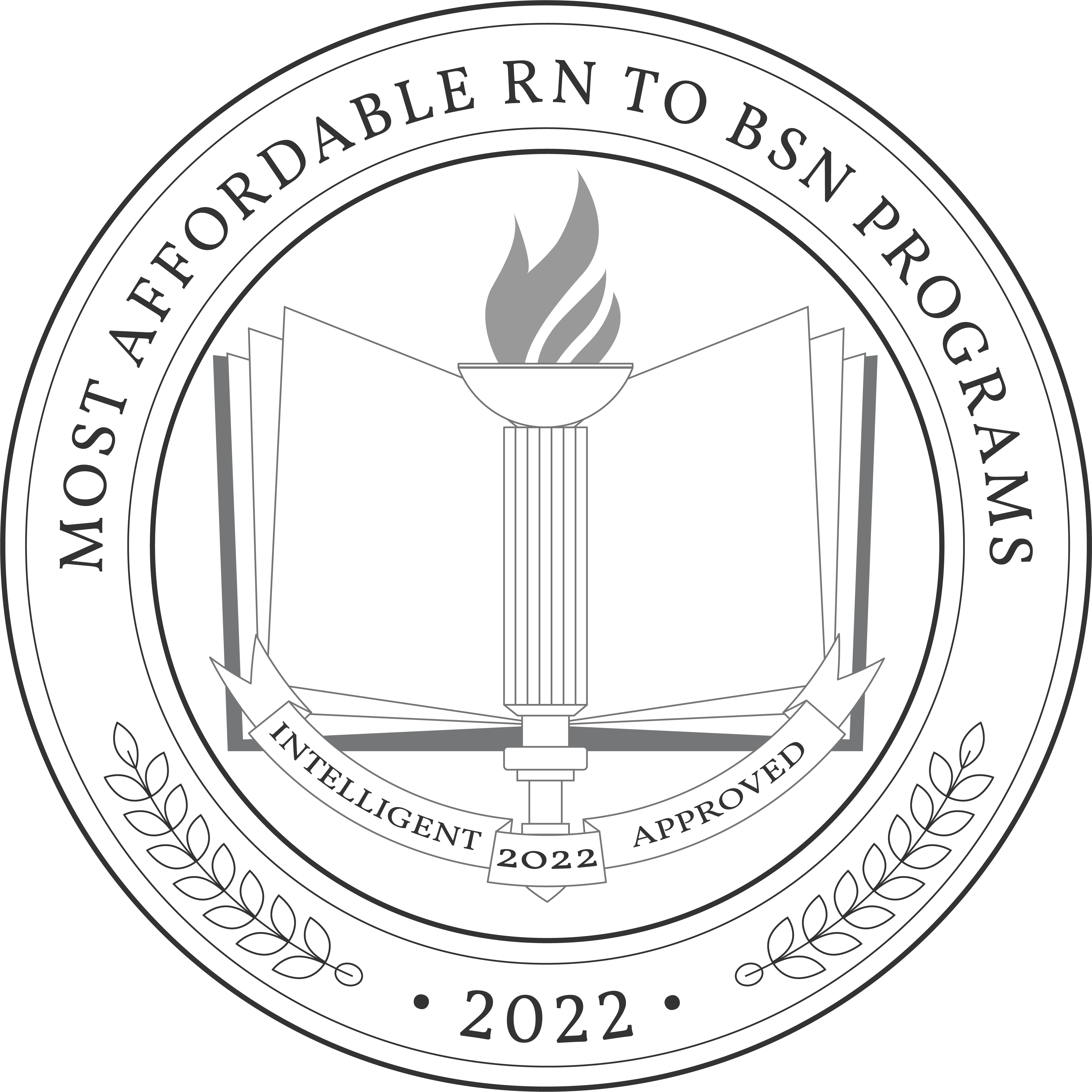 Most Affordable RN to BSN Programs Badge