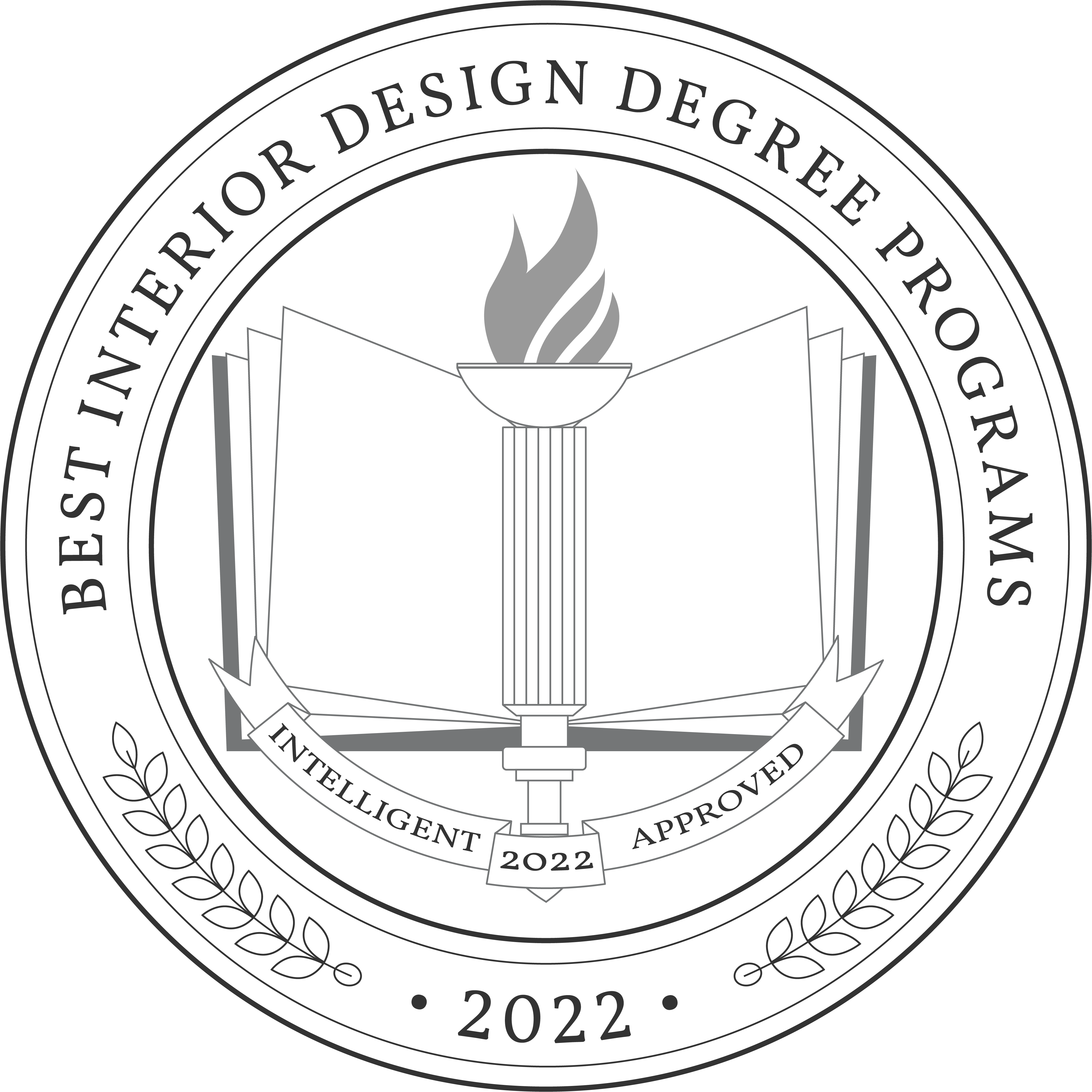 Best Interior Design Degree Programs Badge 