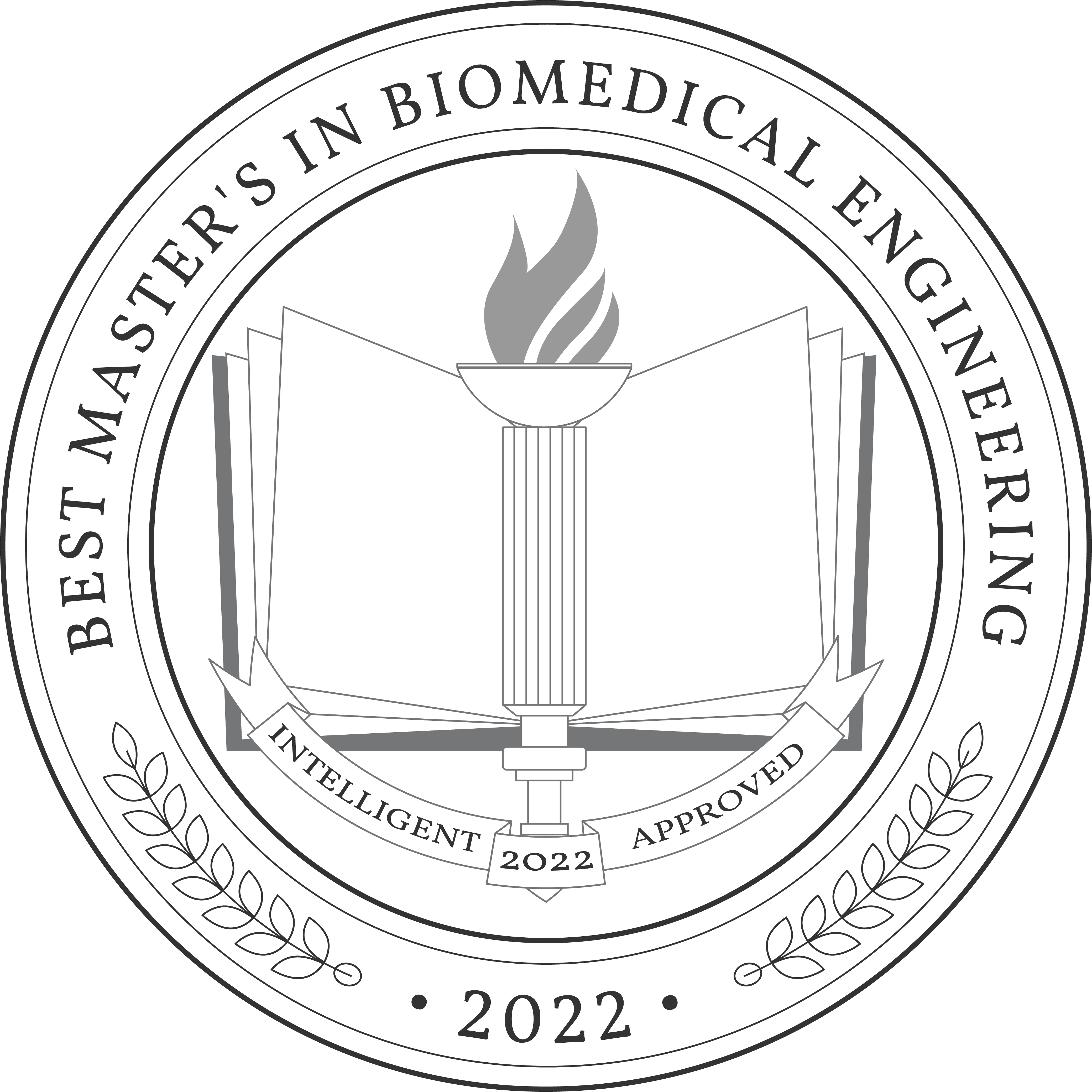 Best Master's in Biomedical Engineering Badge