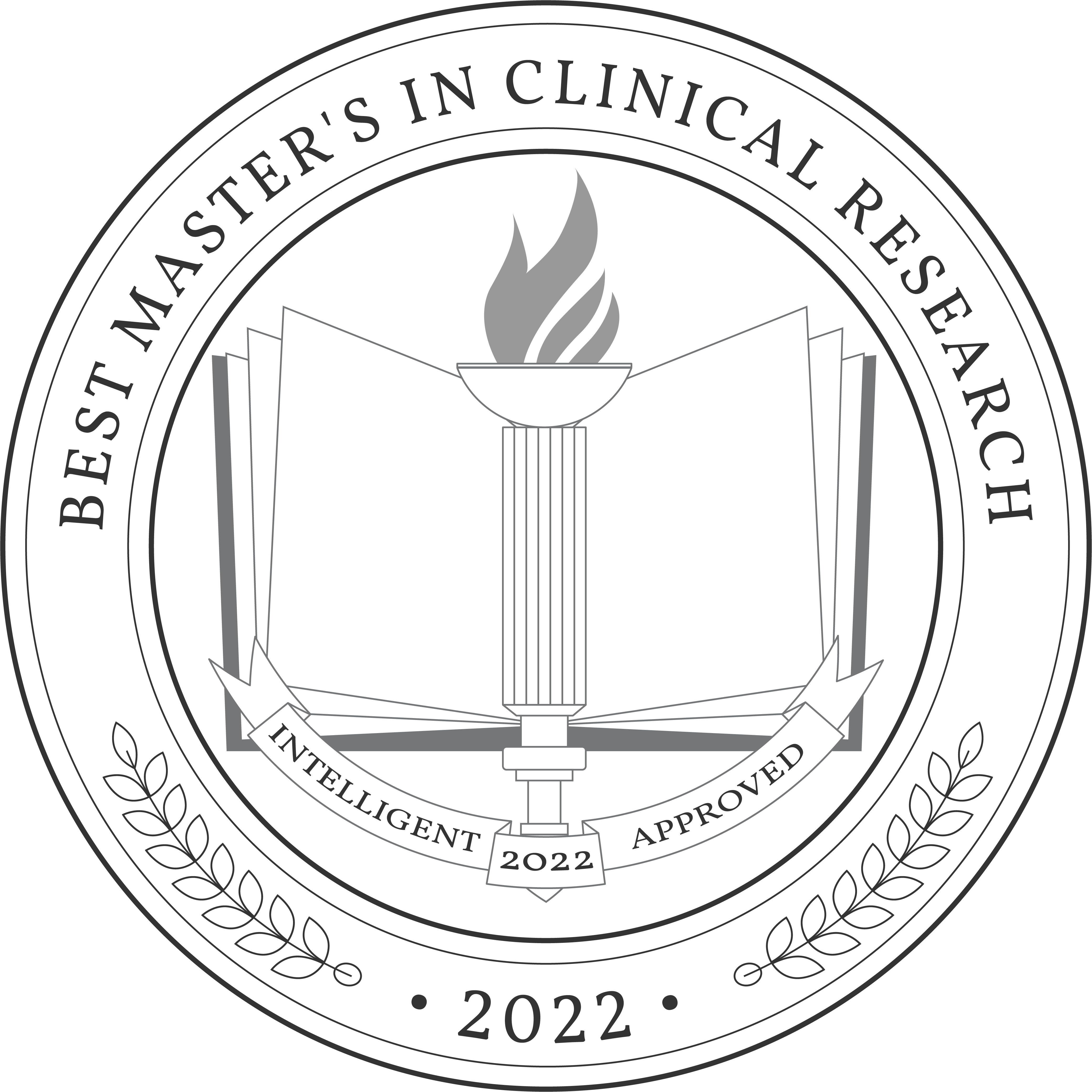 Best Master's in Clinical Research Badge