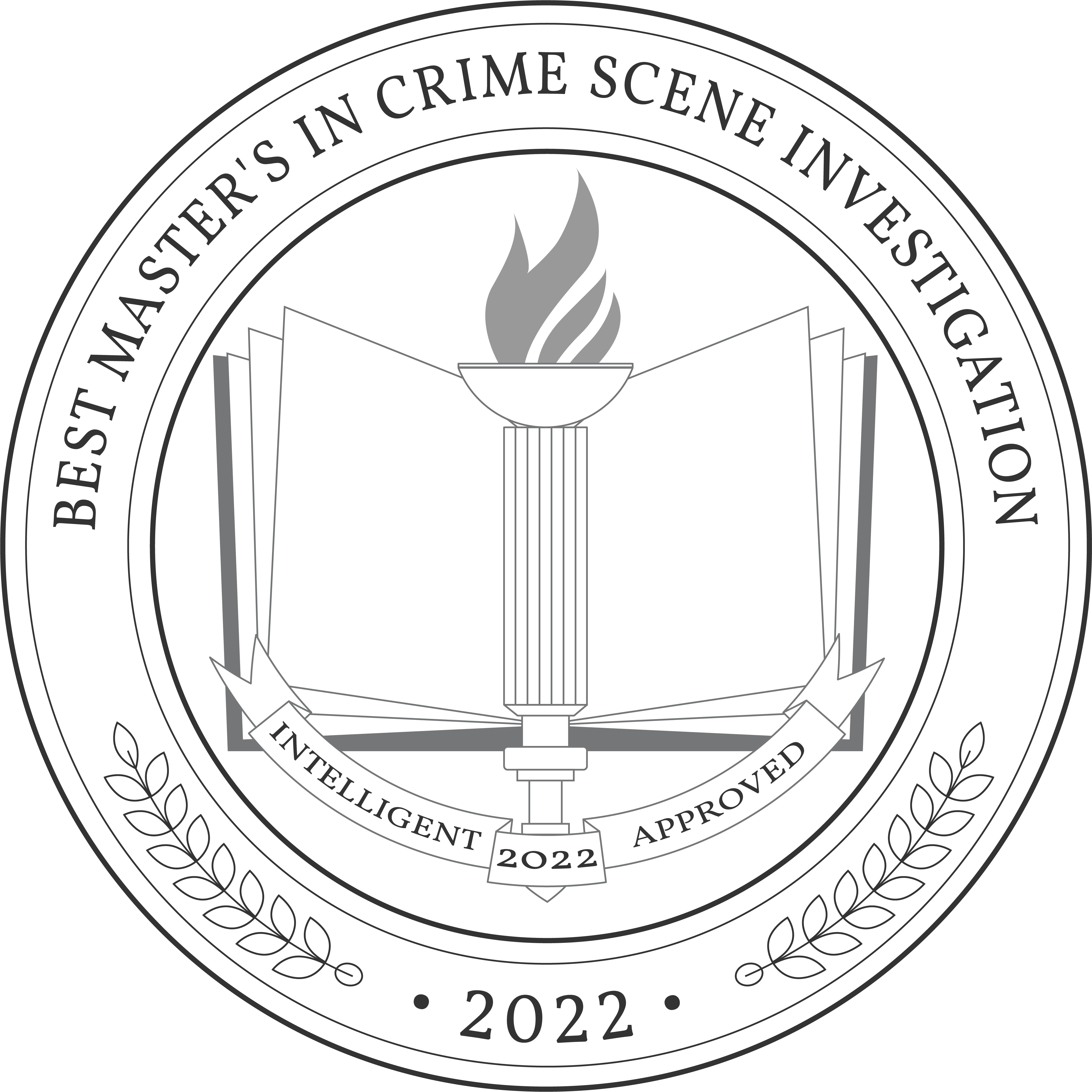 Best Master's in Crime Scene investigation Badge