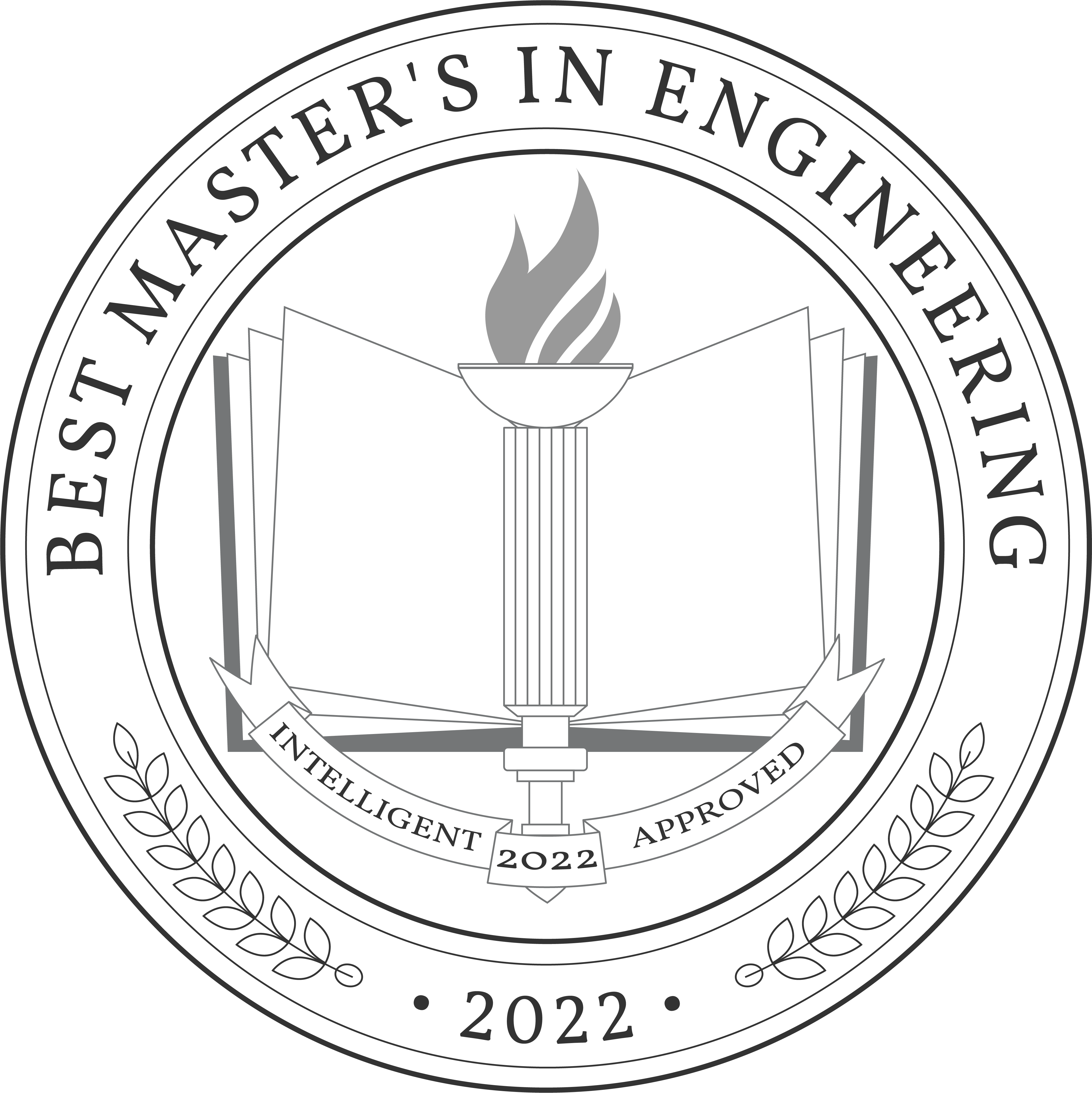 Best Master's in Engineering Badge