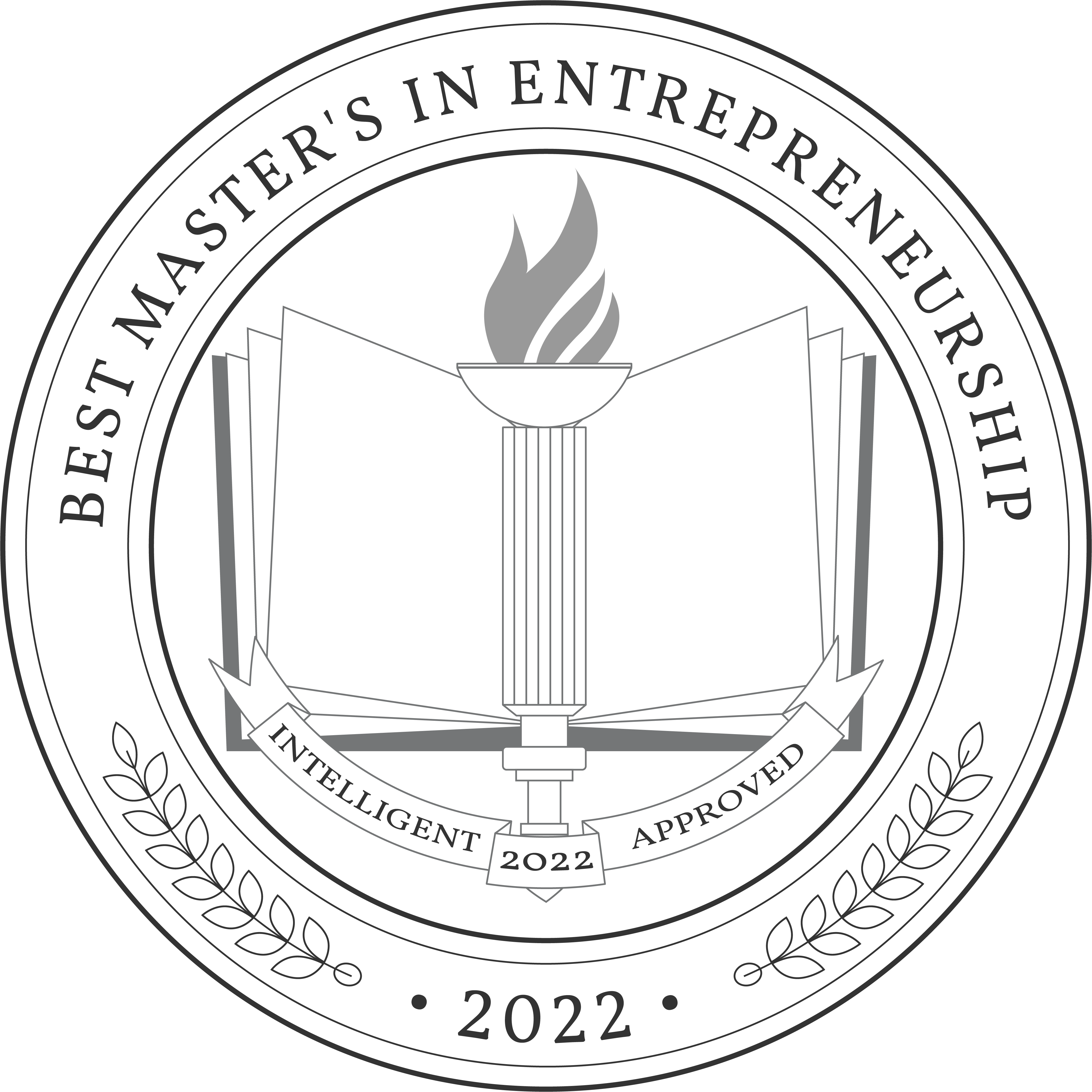Best Master's in Entrepreneurship Badge