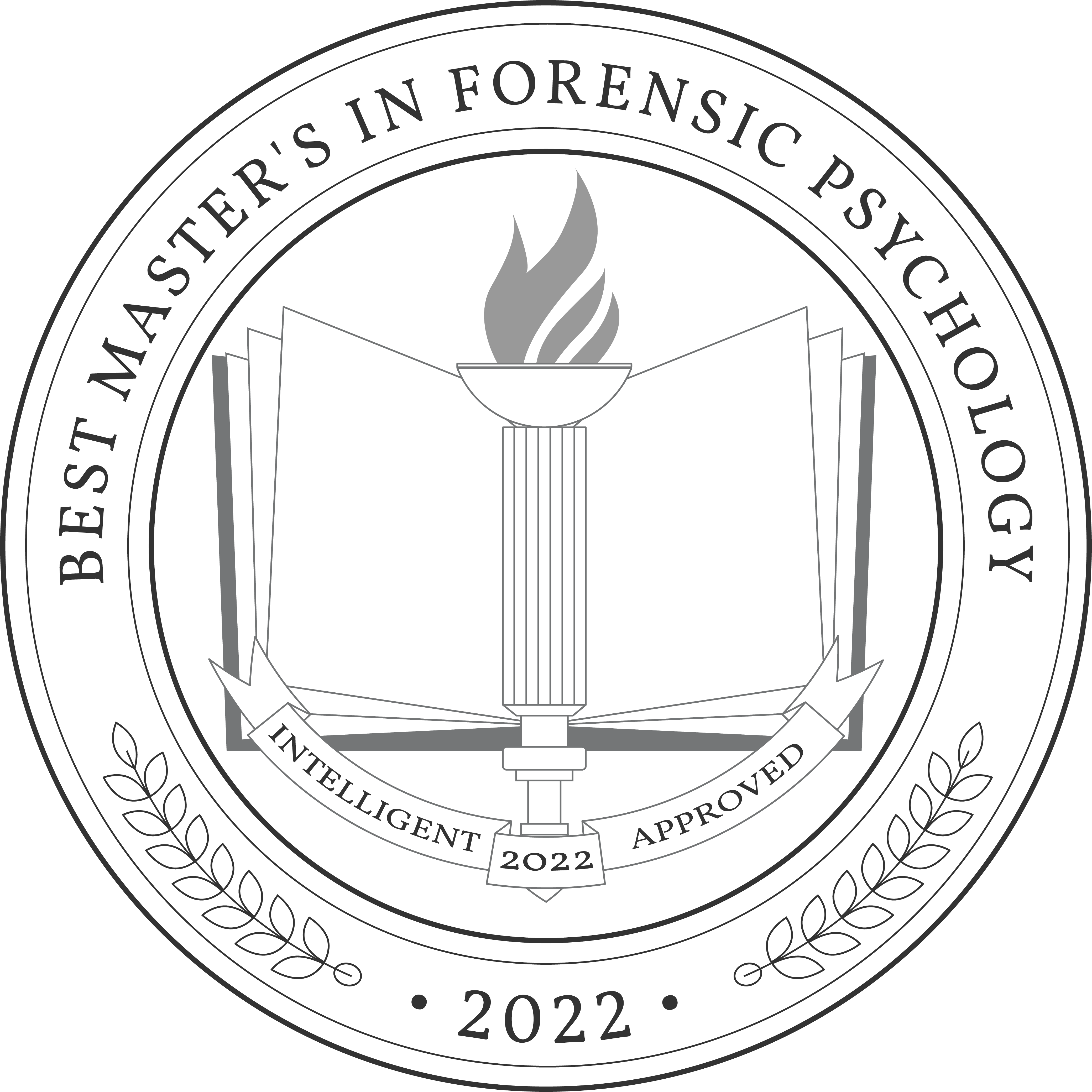 Best Master's in Forensic Psychology Badge