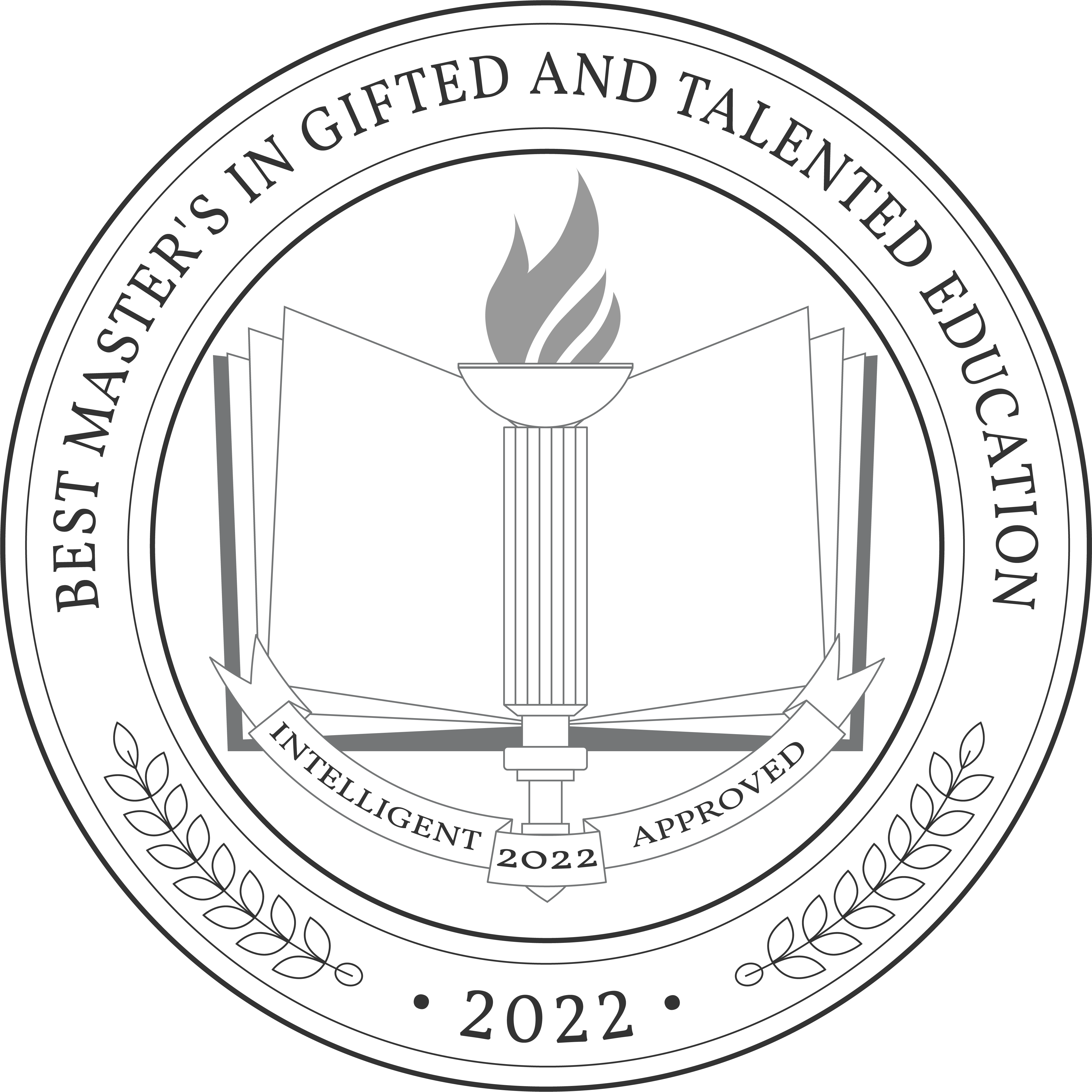 Best Master's in Gifted And Talented Education Badge