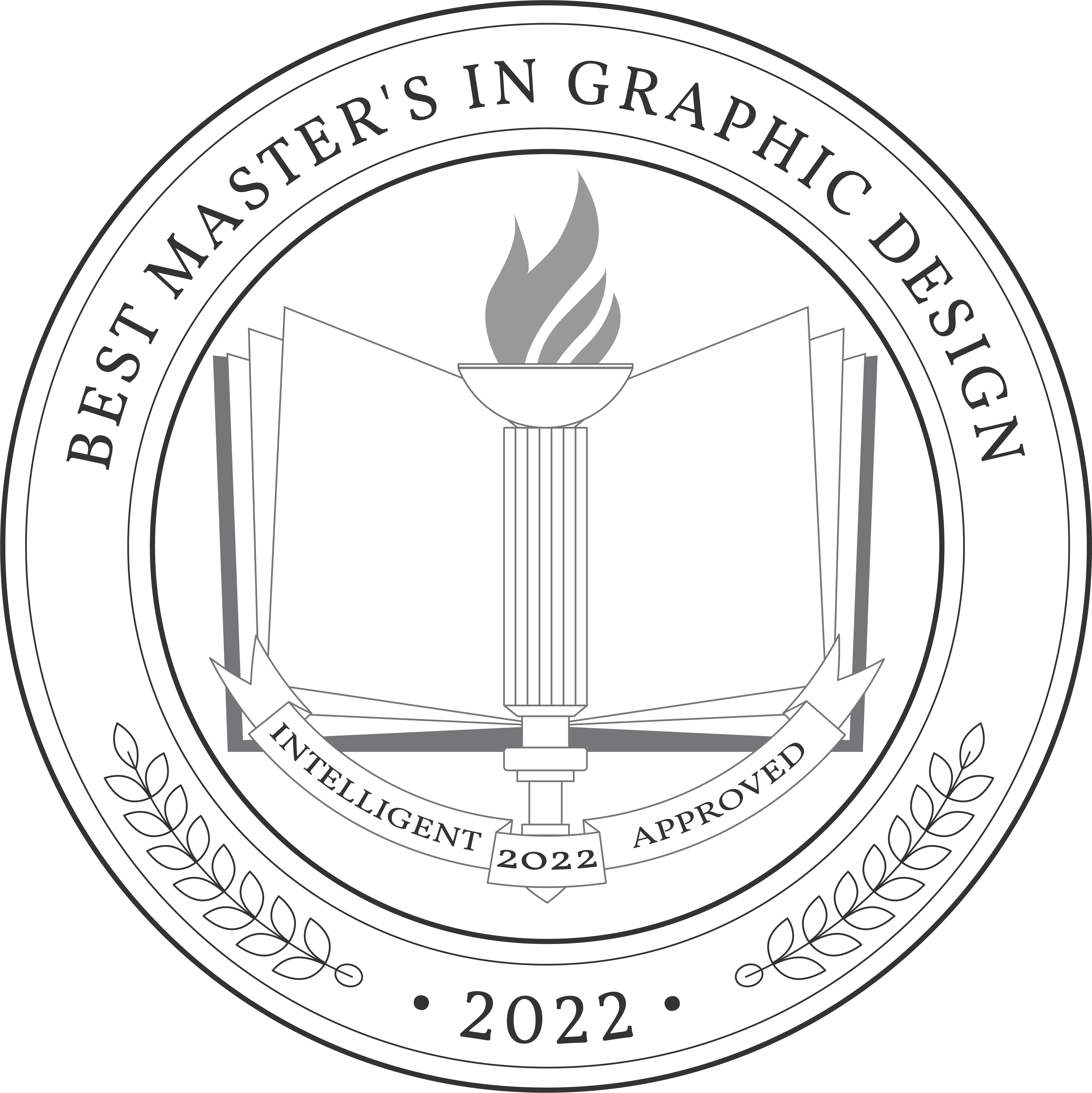 Best Master's in Graphic Design Badge-1