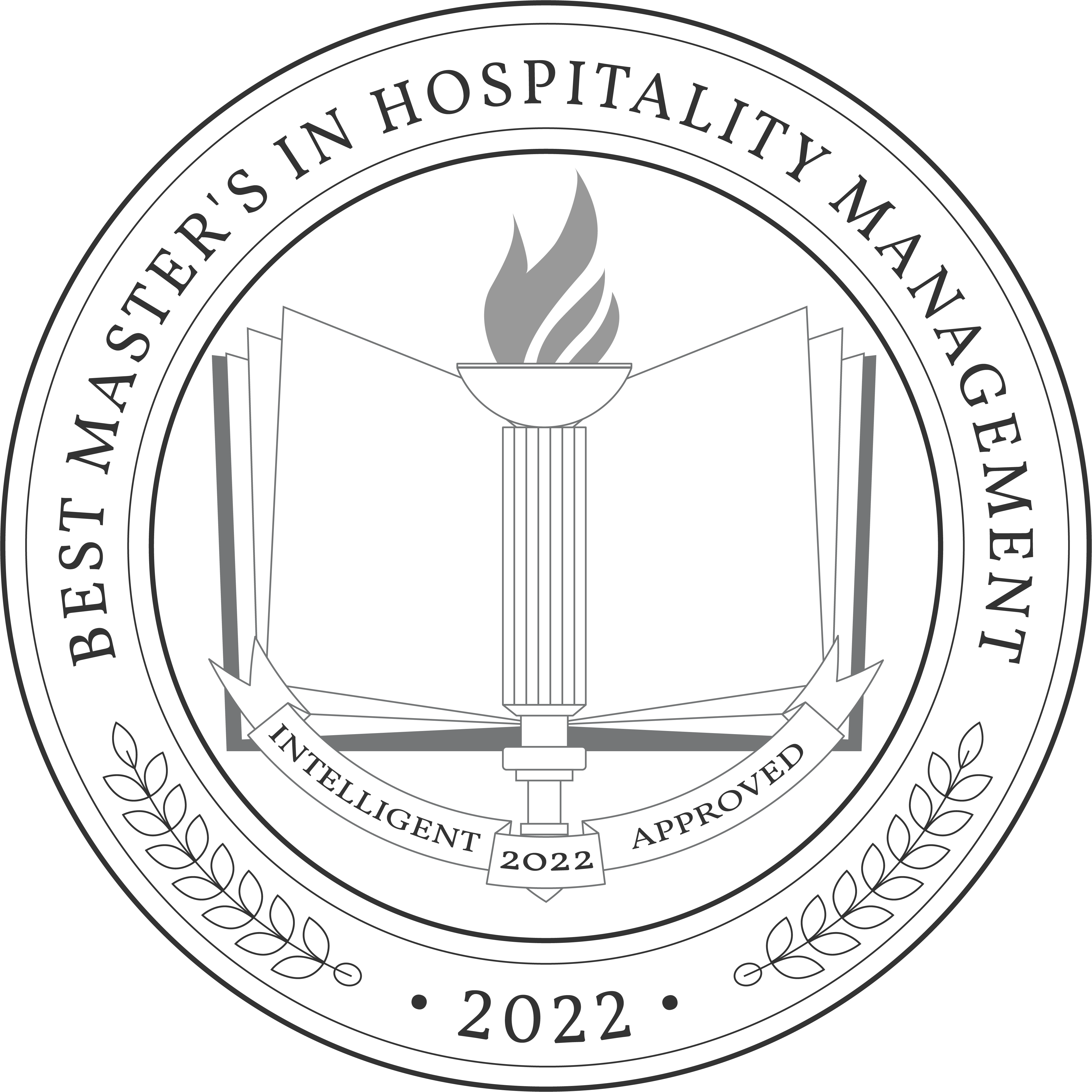Best Master's in Hospitality Management Badge