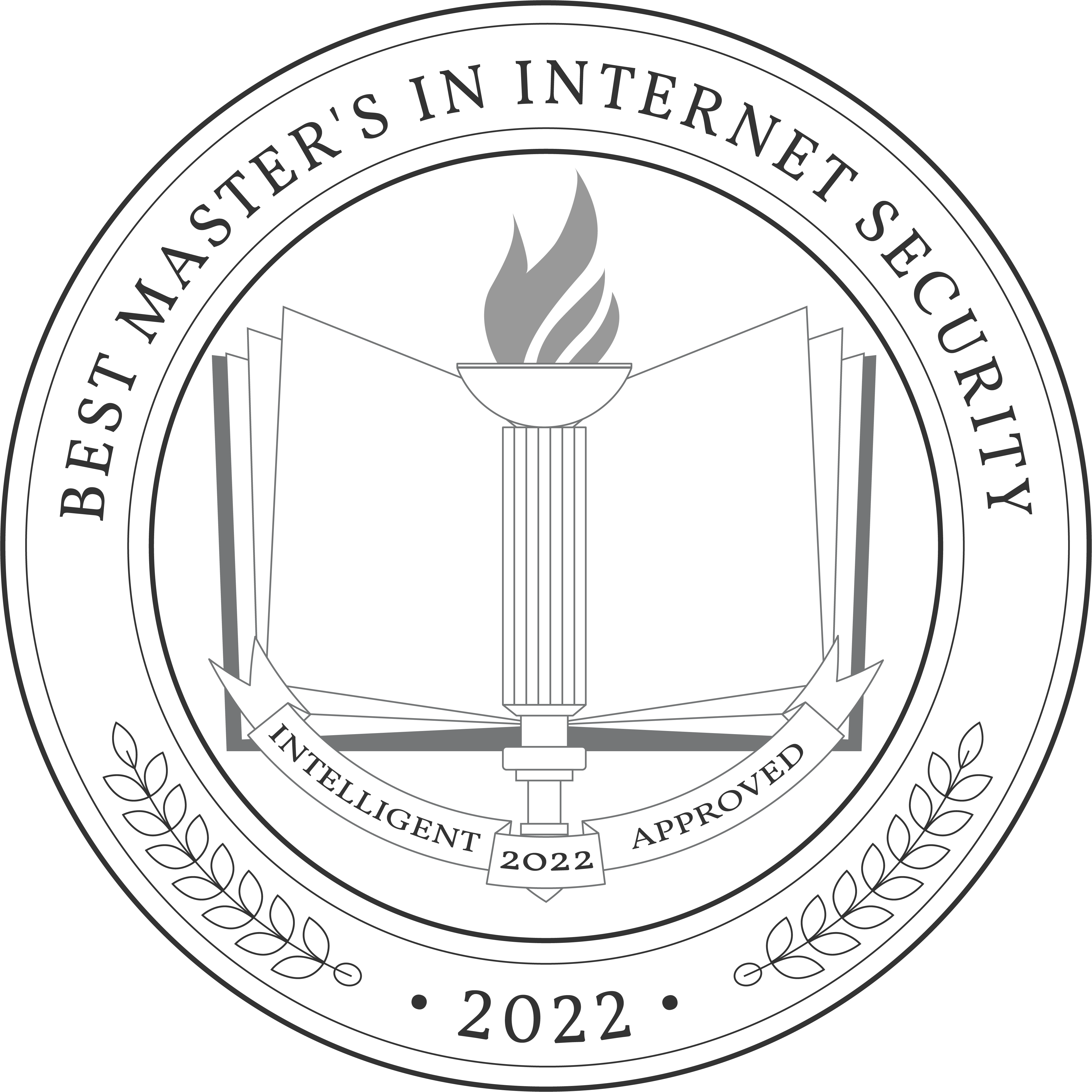 Best Master's in Internet Security Badge
